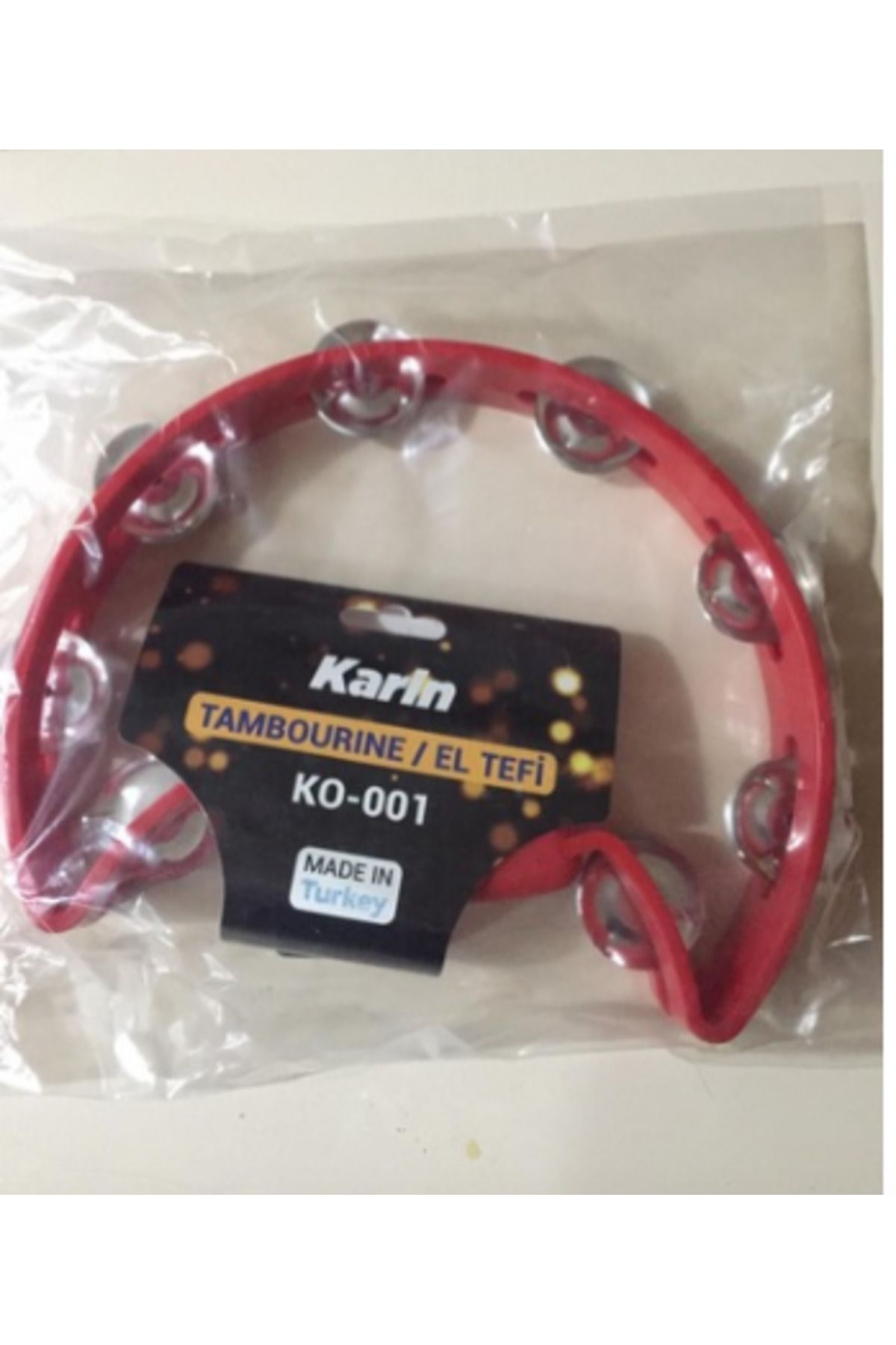 Karin KARİN SK-100 ZİLLİ TEF KIRMIZI