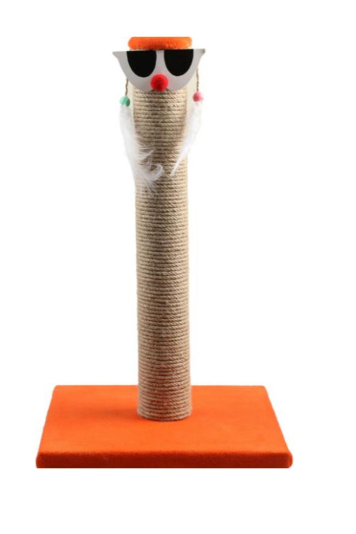 Glipet-Orange 45 Cm Clown Cat Scratching 1