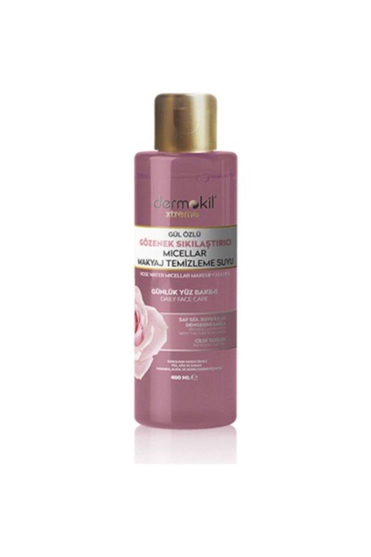 Dermokil-Rose Extract Pore Firming Micellar Makeup Cleansing Water 400 ml8697916011194 7