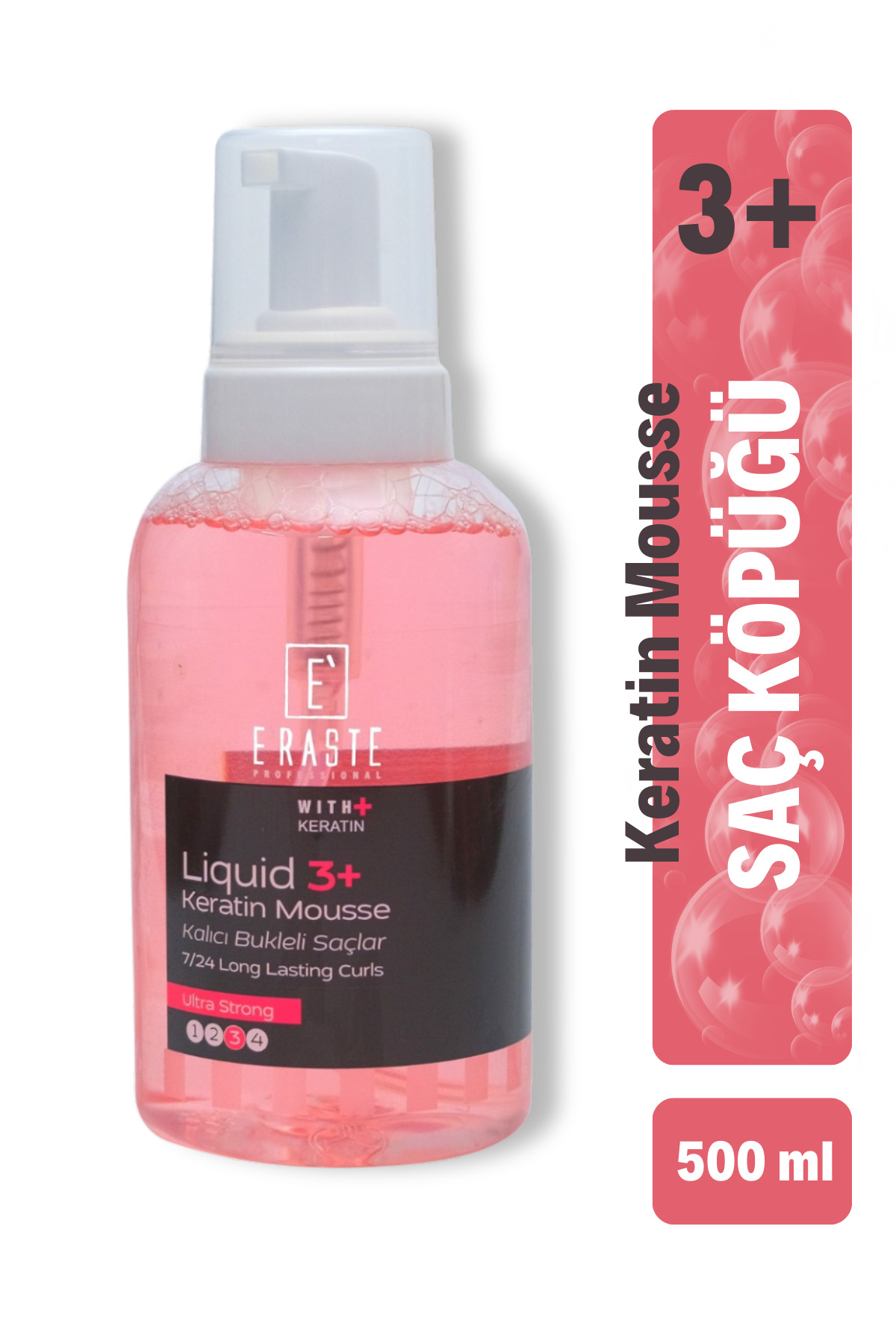 ERASTE LİKİT SAÇ KÖPÜĞÜ 500ML