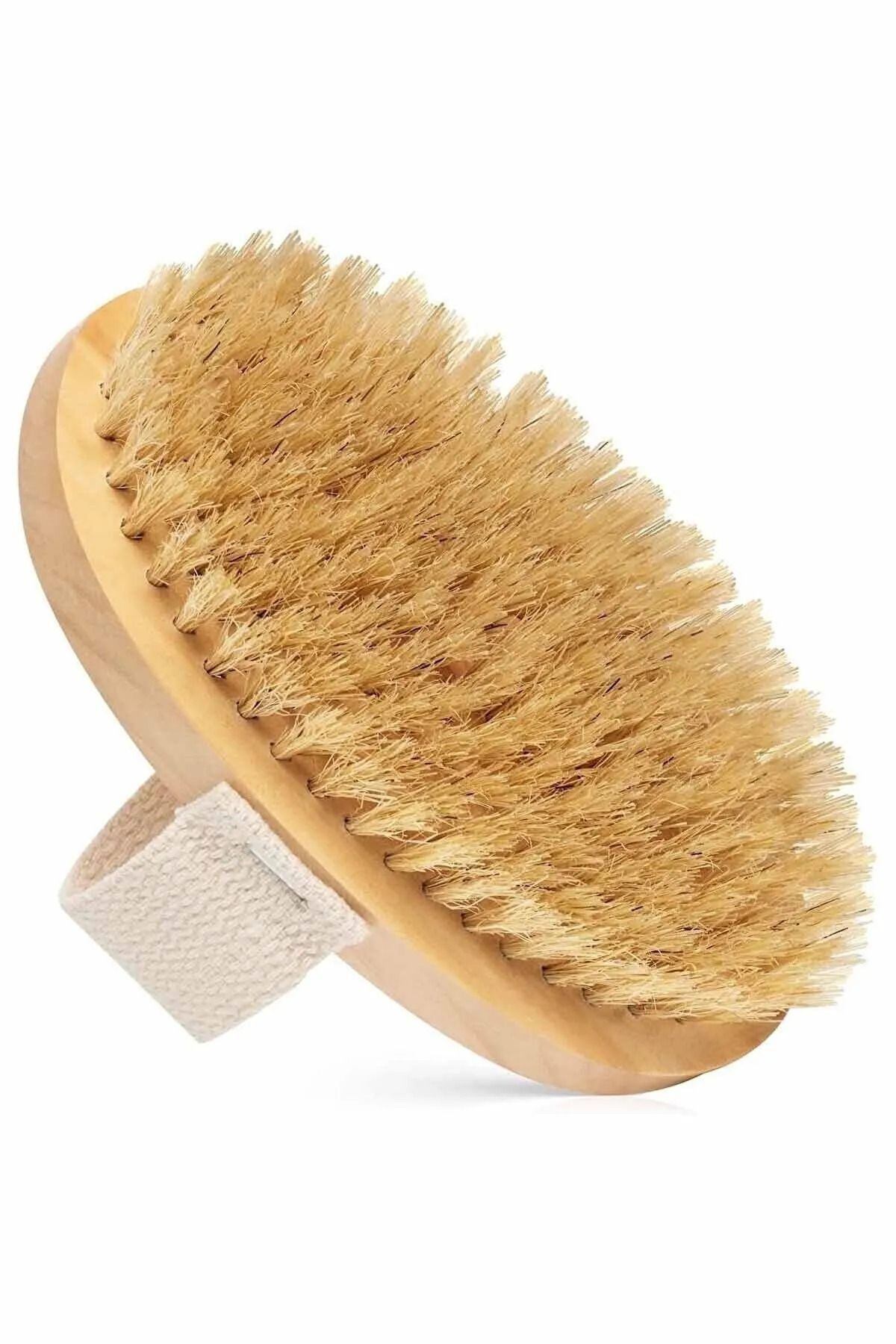 B&Ç Cosmetic Doğal %100 At Kılı Selülit Fırçası Çatlak Giderici Masaj Aleti Doğal Fırça Natural Vücut Fırçası — BÇ93