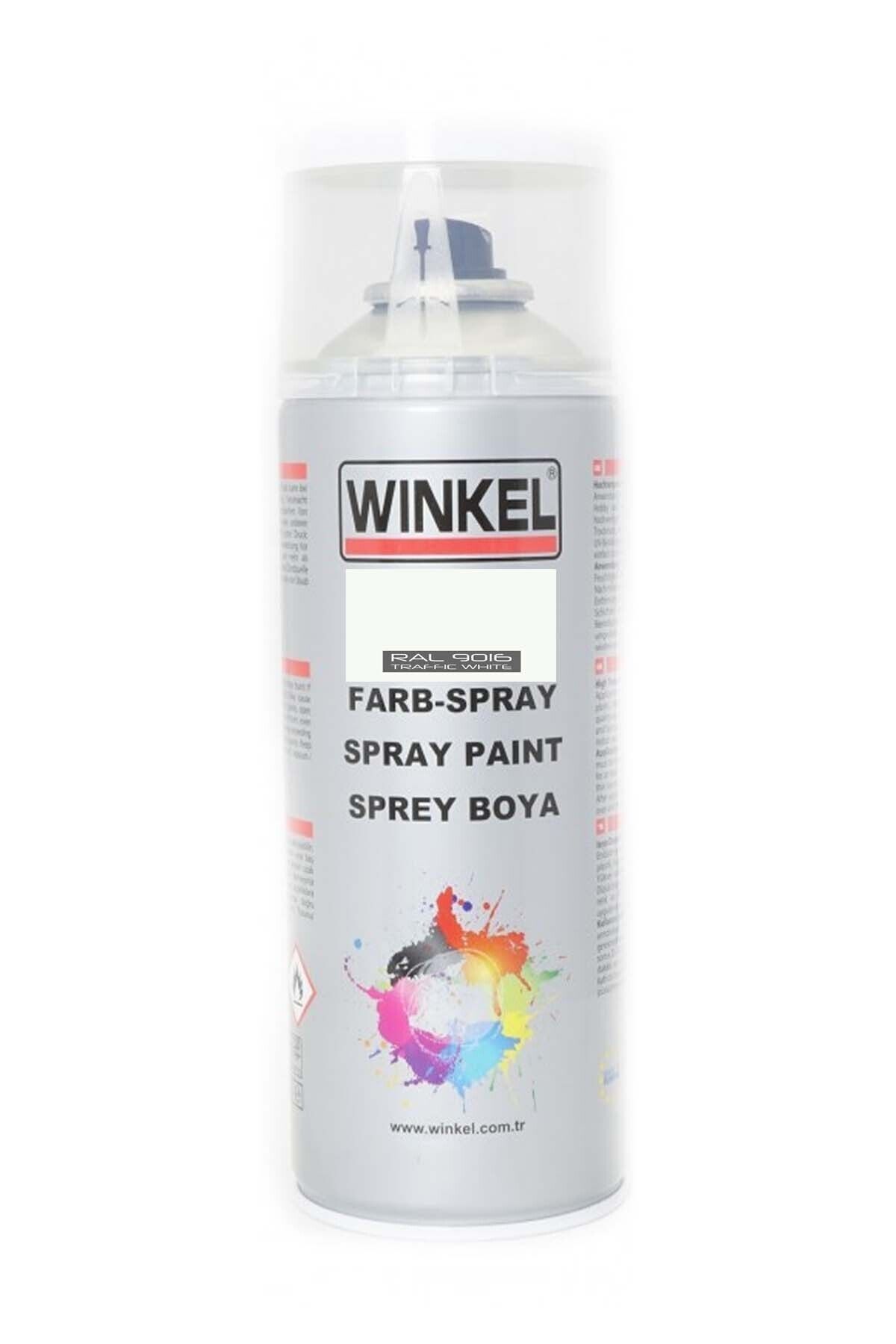 Winkel Trafik Beyaz Sprey Boya 400ml Ral 9016