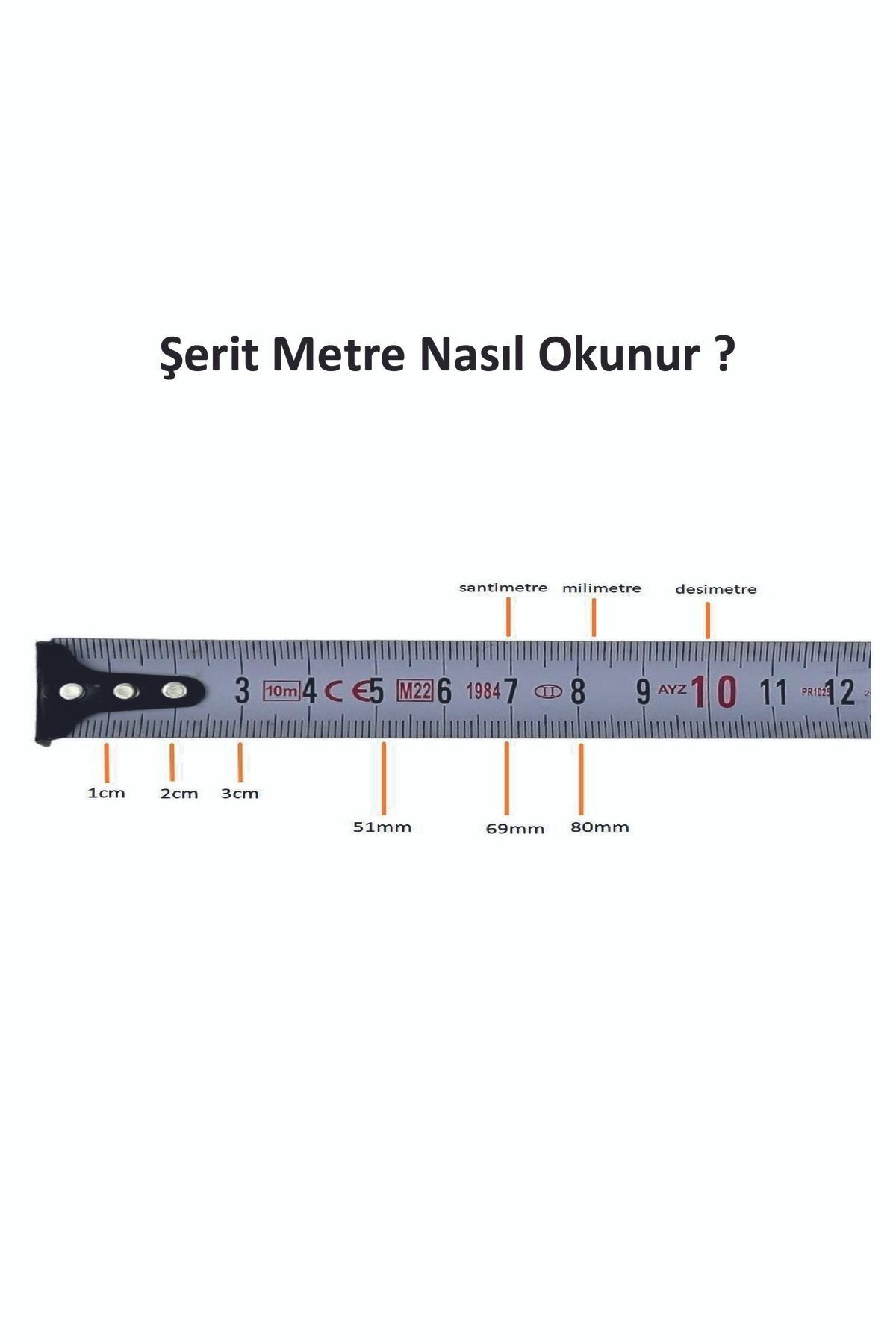 Eratool-Transparent Eratool - 10*25 Serit Meter, Amet Erati 5