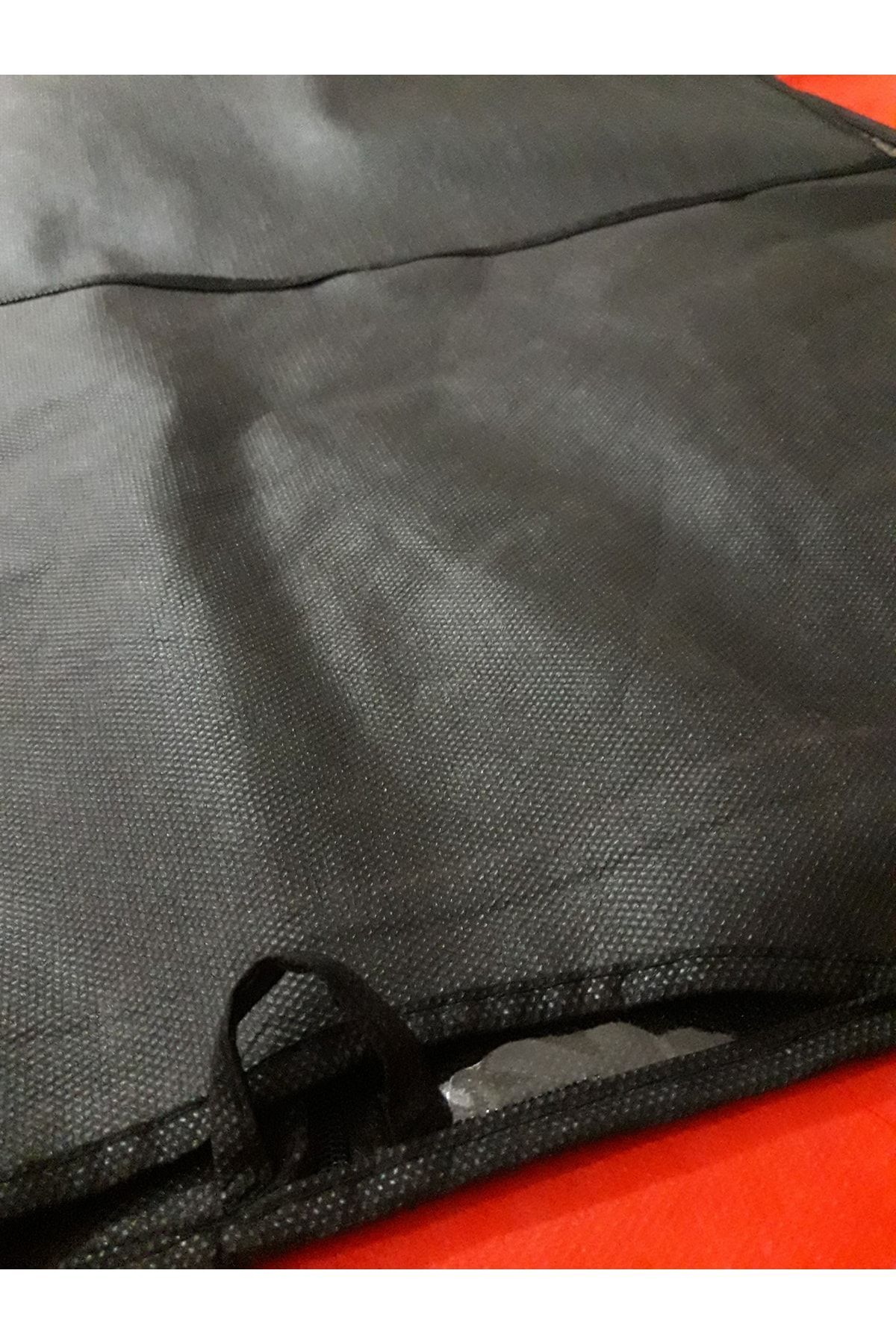 Şeffaf PVC Takım Elbise Kılıfı 5'li Şapkalı 64x100 cm, Koruyucu ve Şık Tasarım