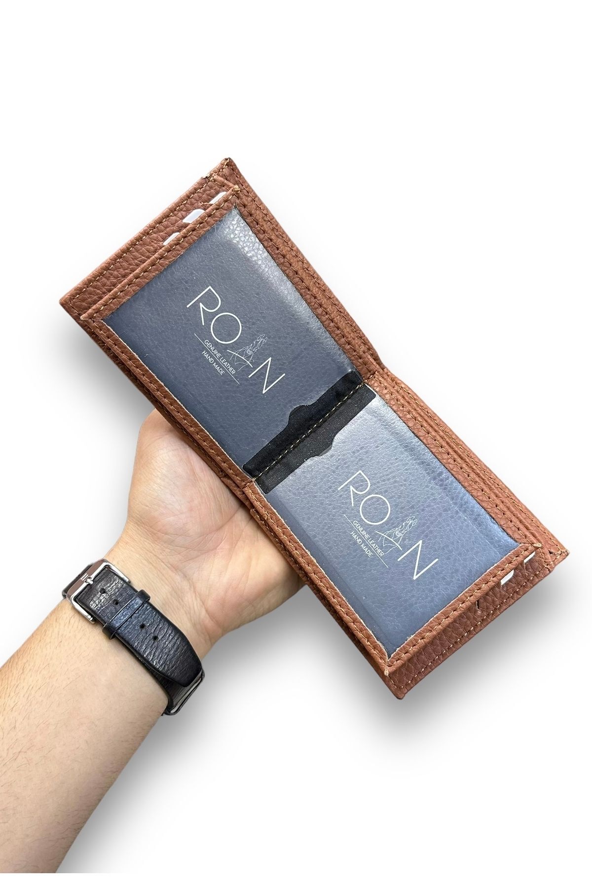 کیف پول مردانه قهوه ای Roan | büyük kelebek اورجینال - تصویر 3