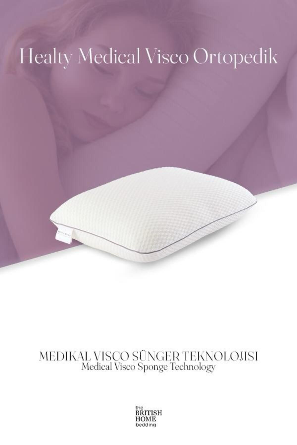 Britishome Bedding-Healty Medical Visco Orthopedic Pillow 2