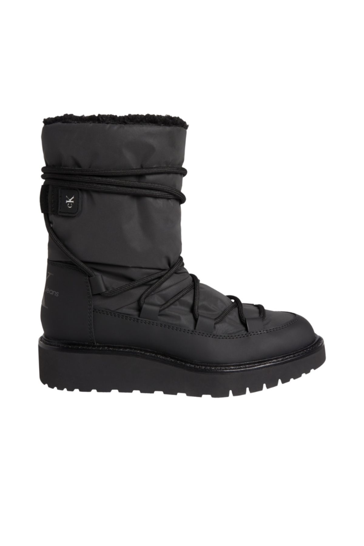 Calvin Klein-Damskie czarne trampki damskie Yw0yw00731bds-black 1