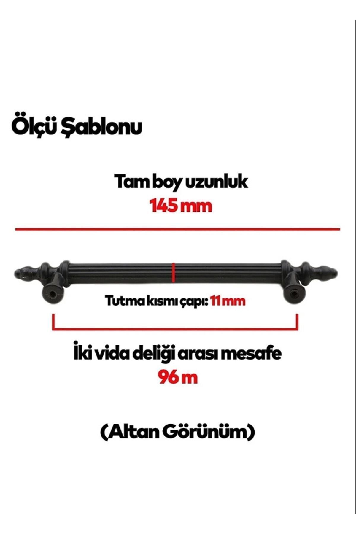 Ulaş Hırdavat 96 Mm Sert Polimer Kulp