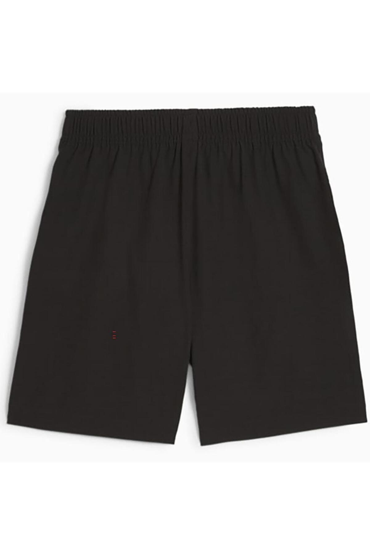 شورت ورزشی مشکی مردانه سیاه مفهوم 01 Puma