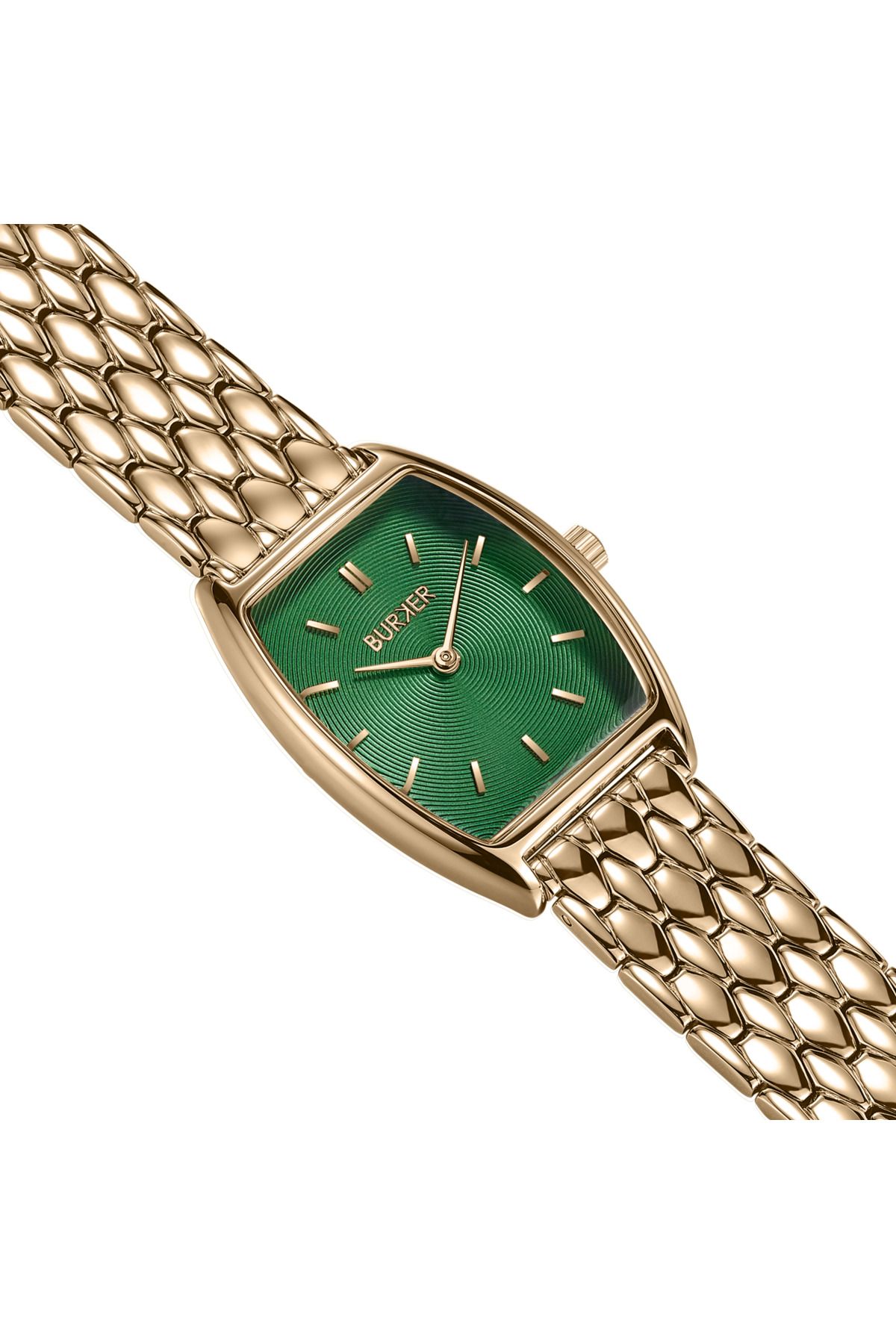 Burker-Damenuhr Grace Gold Grün 2