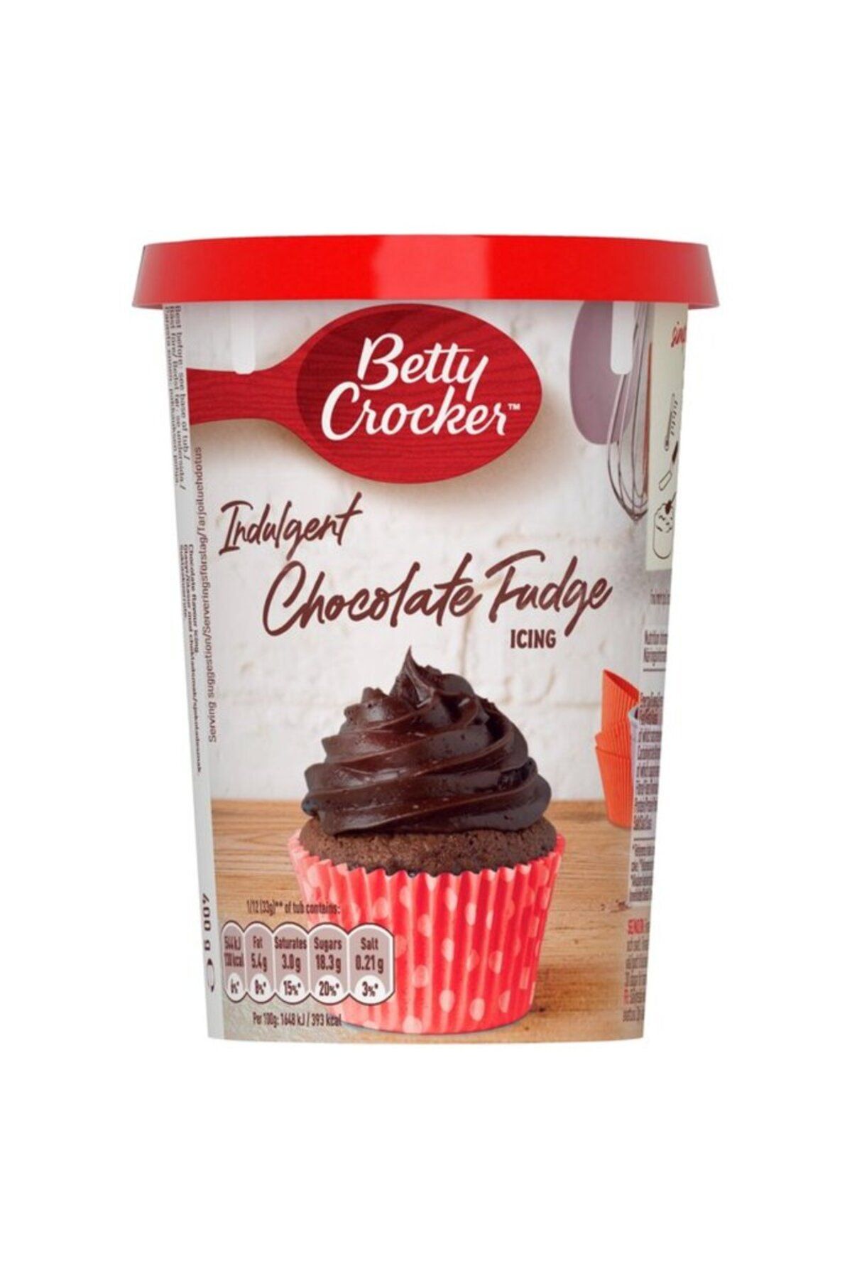 BETTY CROCKER Indulgent Chocolate Fudge Icing 400g