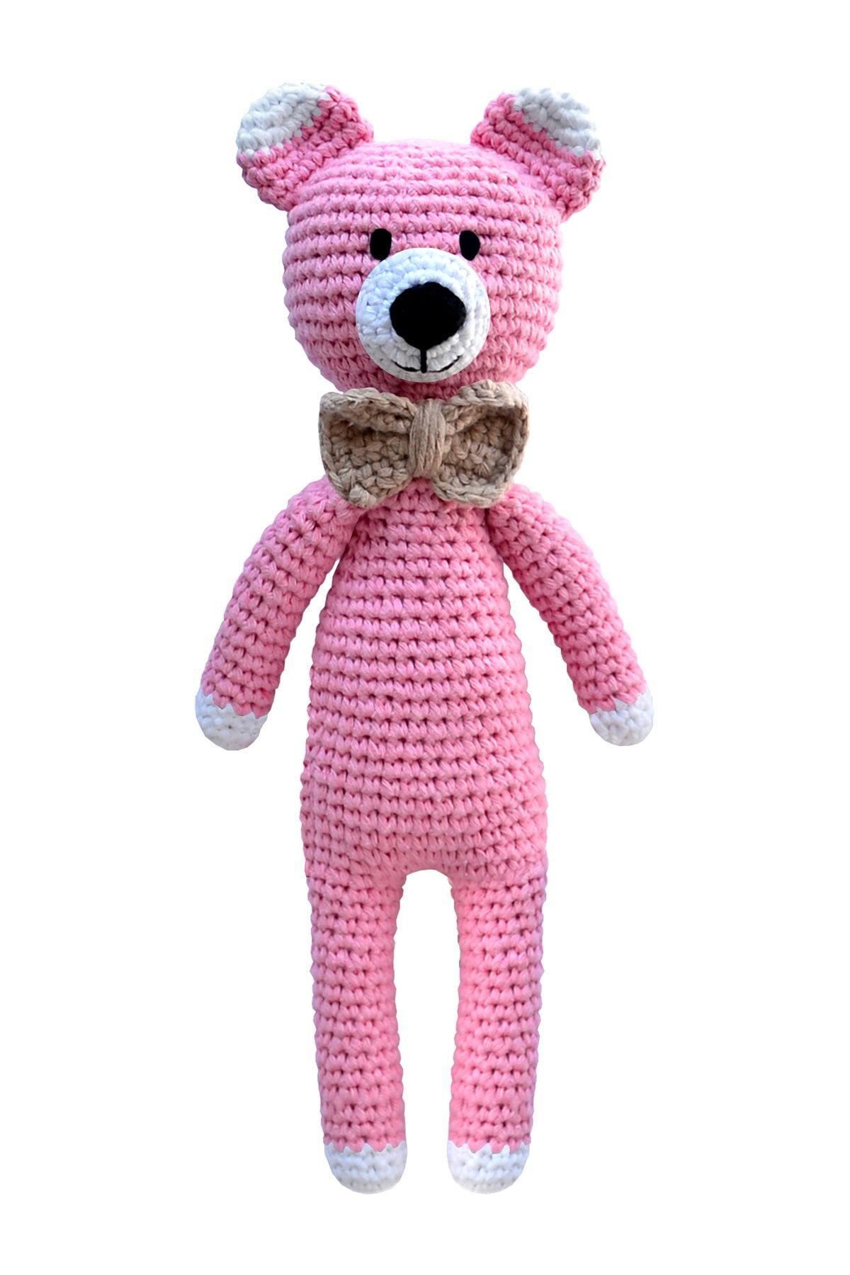 flamintoy Uyku Arkadaşı Emzik Zinciri Diş Kaşıyıcı Çıngırak Amigurumi Oyuncak Bebek fotoğrafı 2 (önizleme)