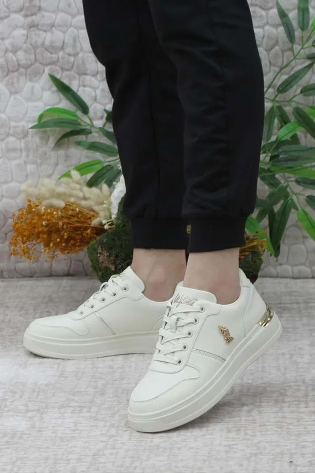 یو اس پولو کفش کتانی کلاسیک زنانه U.S. Polo Assn 0805 سفید