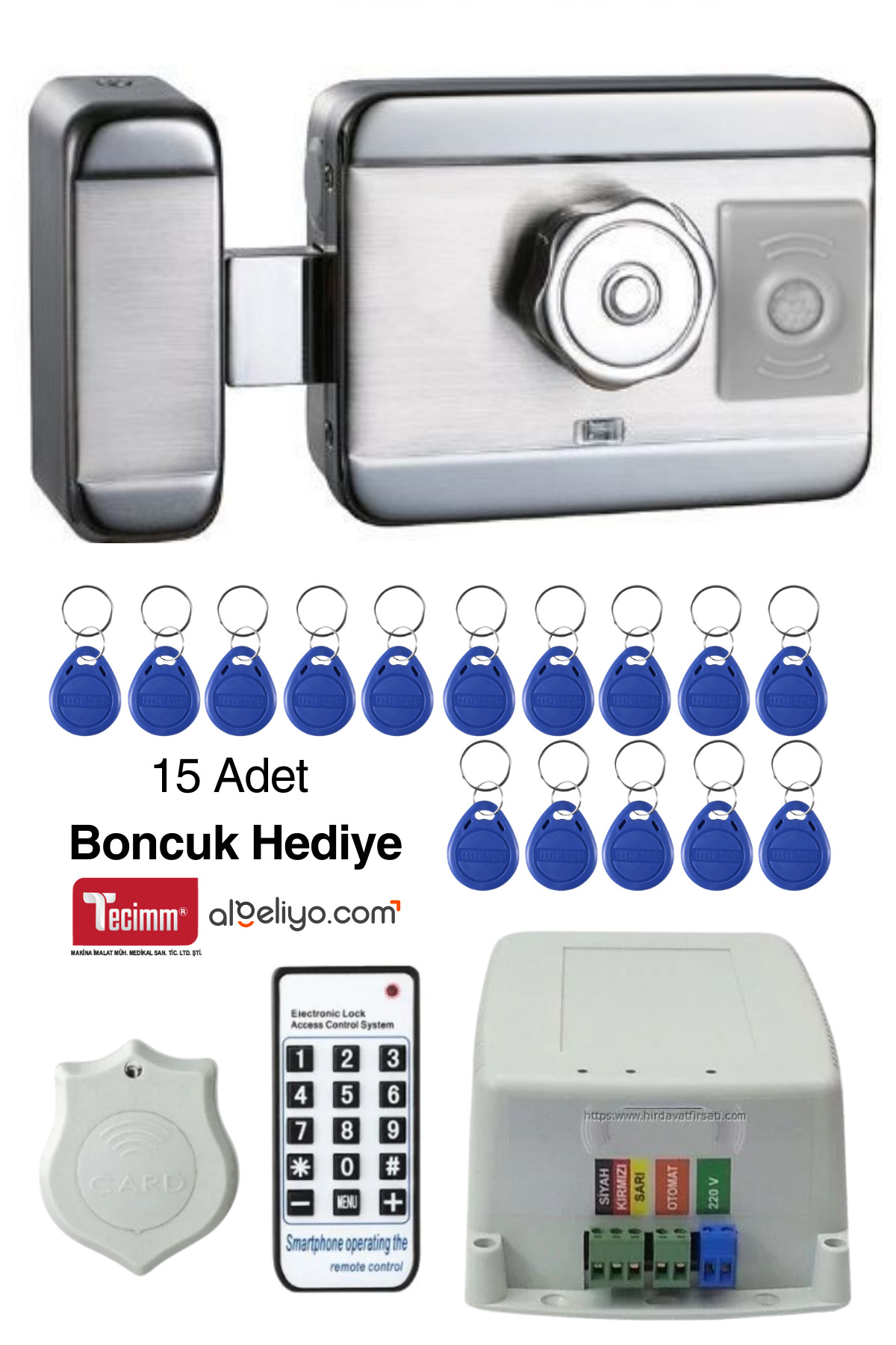 Apartment Exterior Door Entrance Door with Tecimm Motion Sensor Lock Motorized Silent Vending Machine Smart Lock