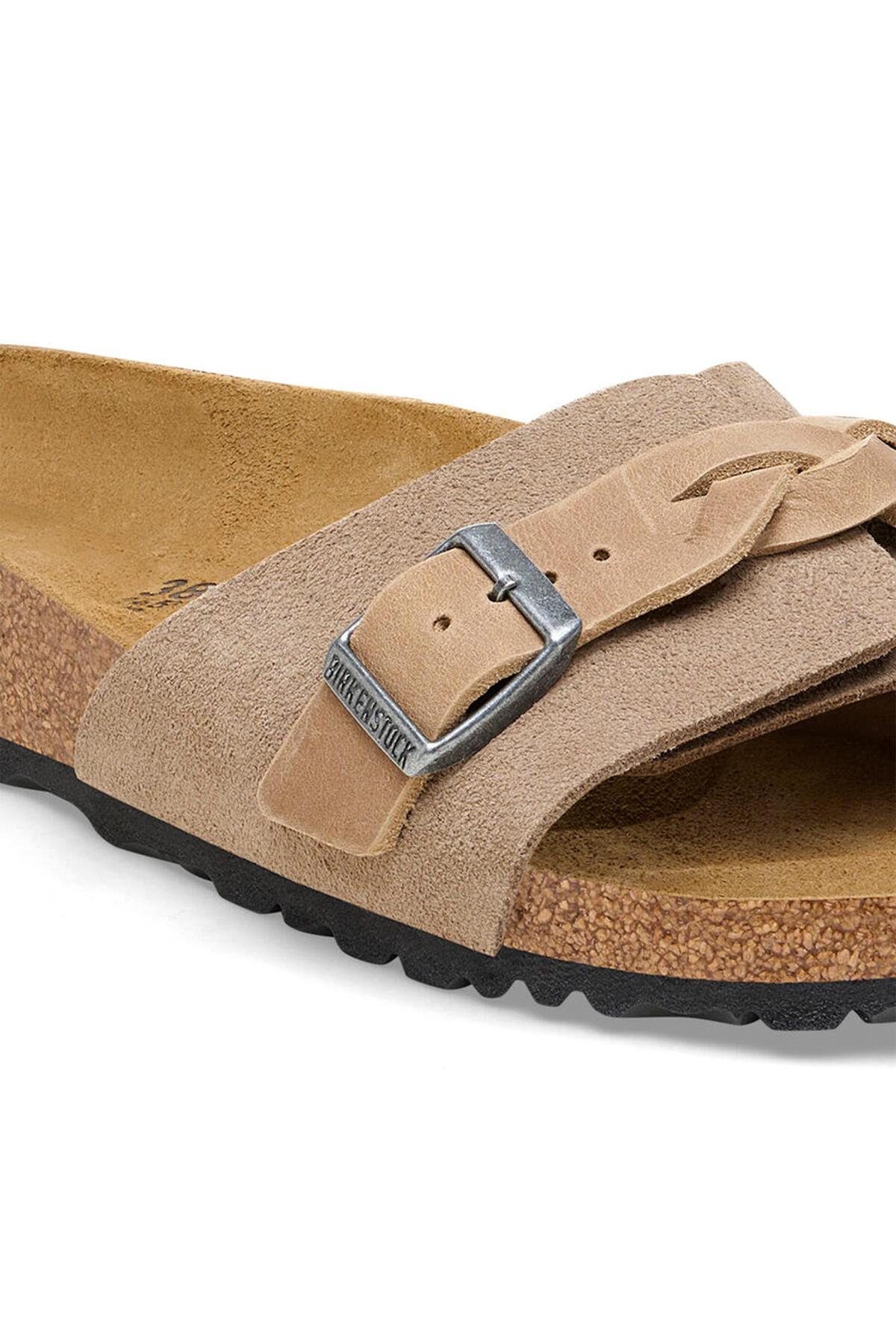 صندل بیرکن استاک زنانه  قهوه ای  راسته       | Birkenstock TYCFB4DB5AD82BF740 DE - تصویر 4