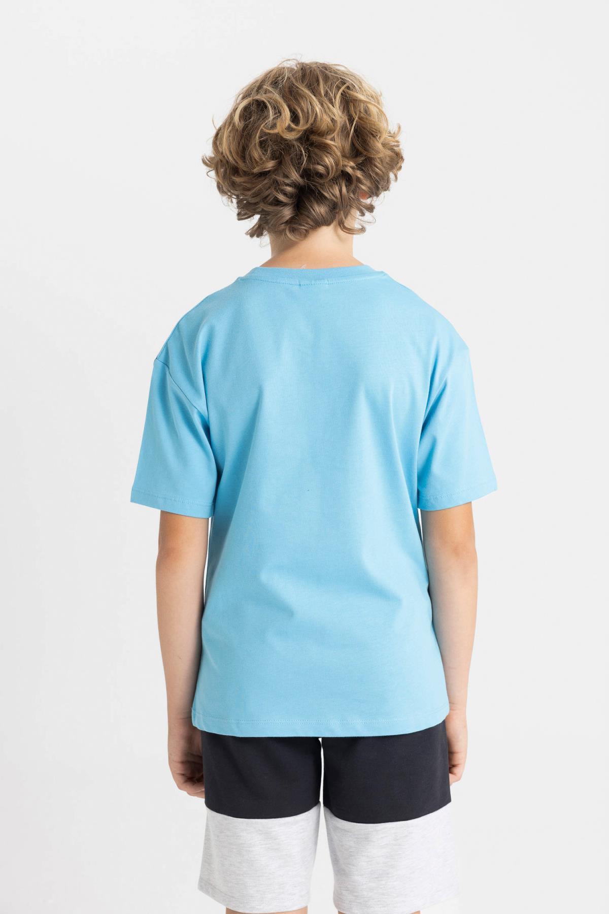 تی شرت پسرانه دفاکتو | C3899A824HS Defacto - Image 6