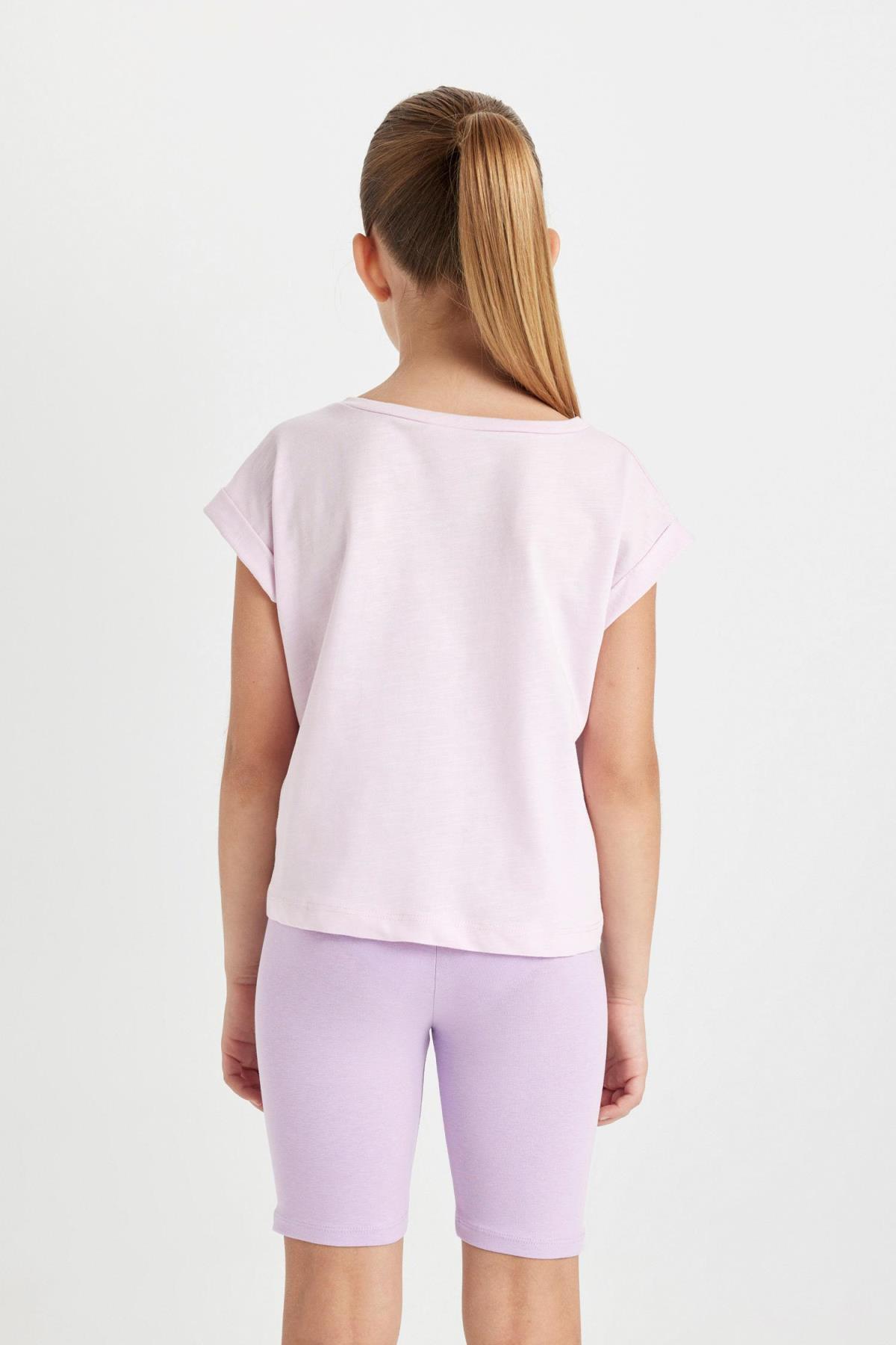 تی شرت دخترانه دفاکتو | C4511A824SM Defacto - Image 6