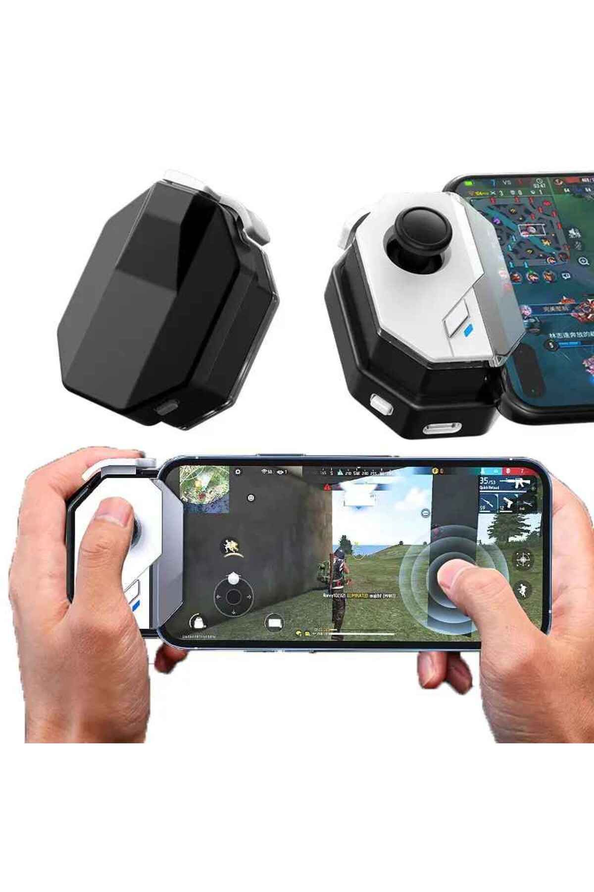 Byrist-MB02 PUBG Mobile - Android/Apple Compatible, Wireless HID MFI Joystick, Macro Feature and No Delay 2