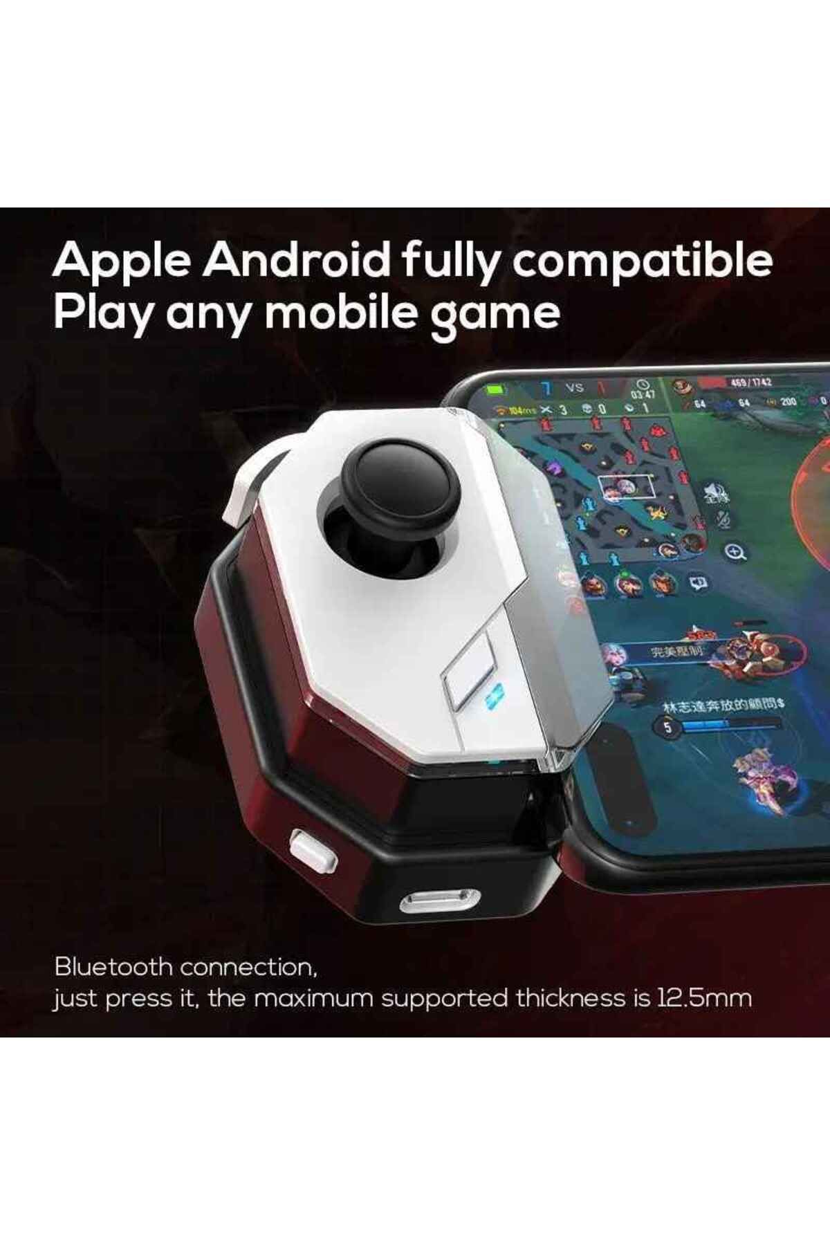 Byrist-MB02 PUBG Mobile - Android/Apple Compatible, Wireless HID MFI Joystick, Macro Feature and No Delay 3