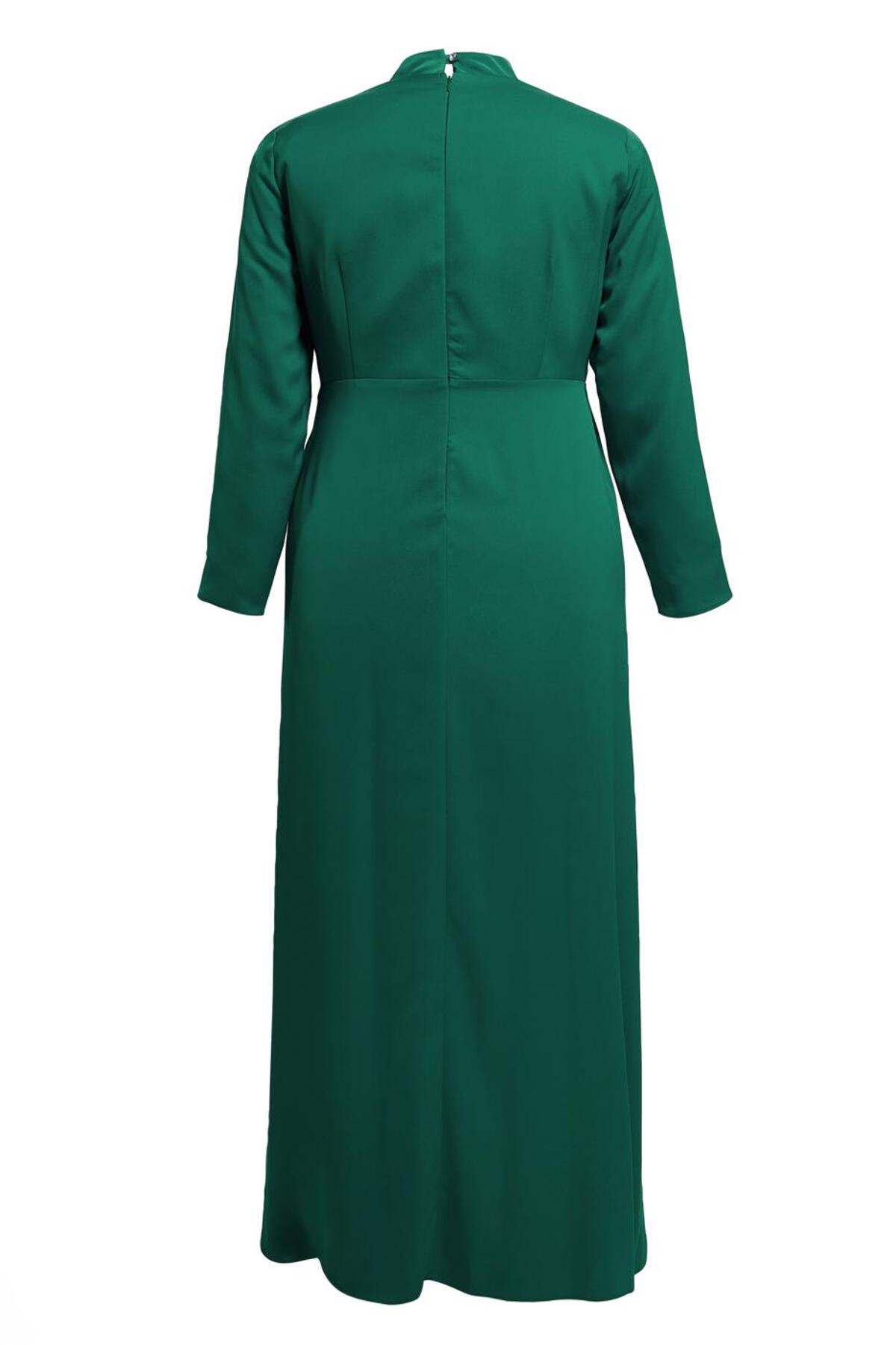 مانتو ابایا زنانه آلوینا | 24YABL0050403 Alvina - Image 3