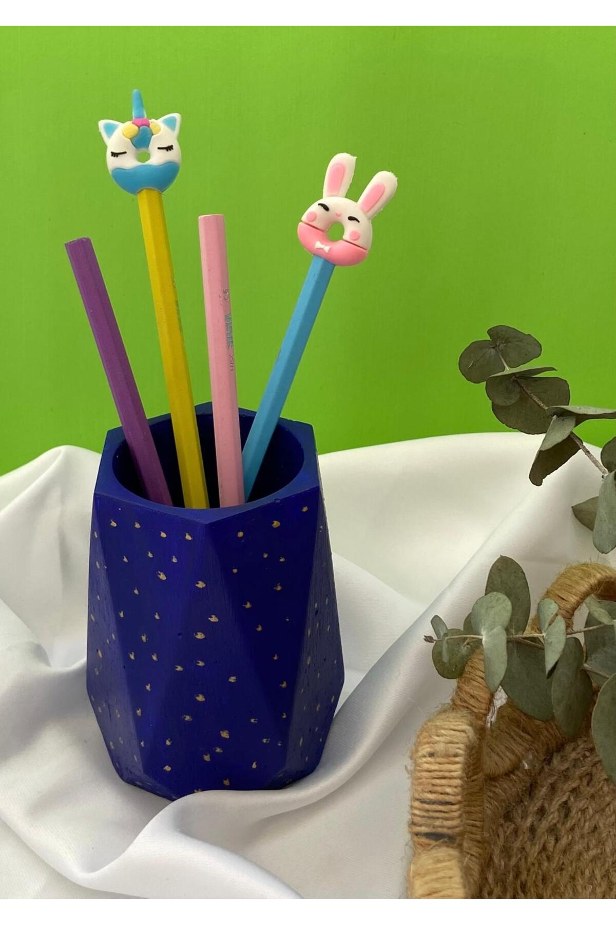 Bimumseramik küçük prensli kalemlik (organizer kalemlik tutucu bloknot kartlık kartvizitlik ataşlık)