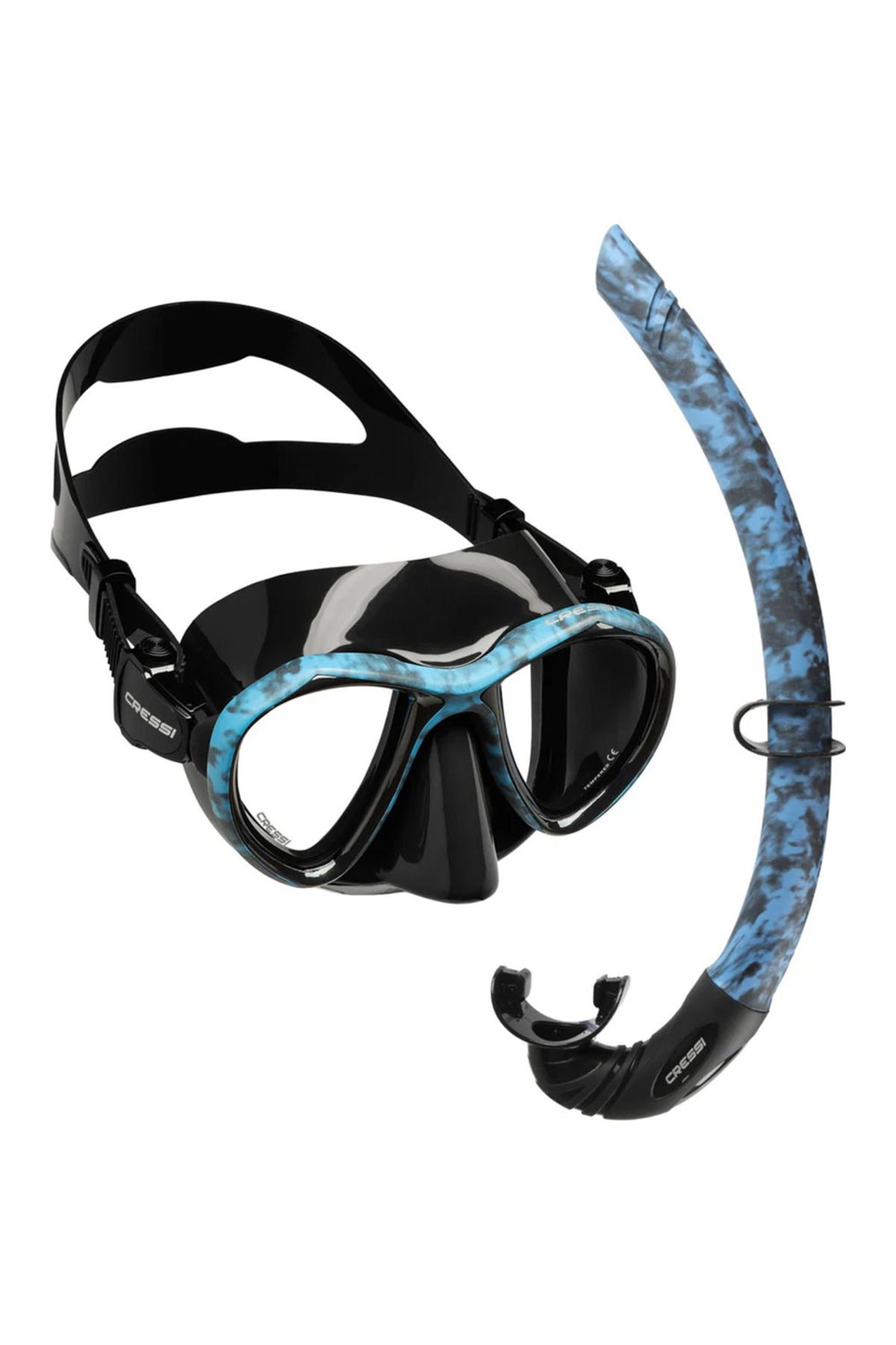 لوازم جانبی فضای باز آبی Metis Mask مجموعه Corsica Shnorkel cressi sub