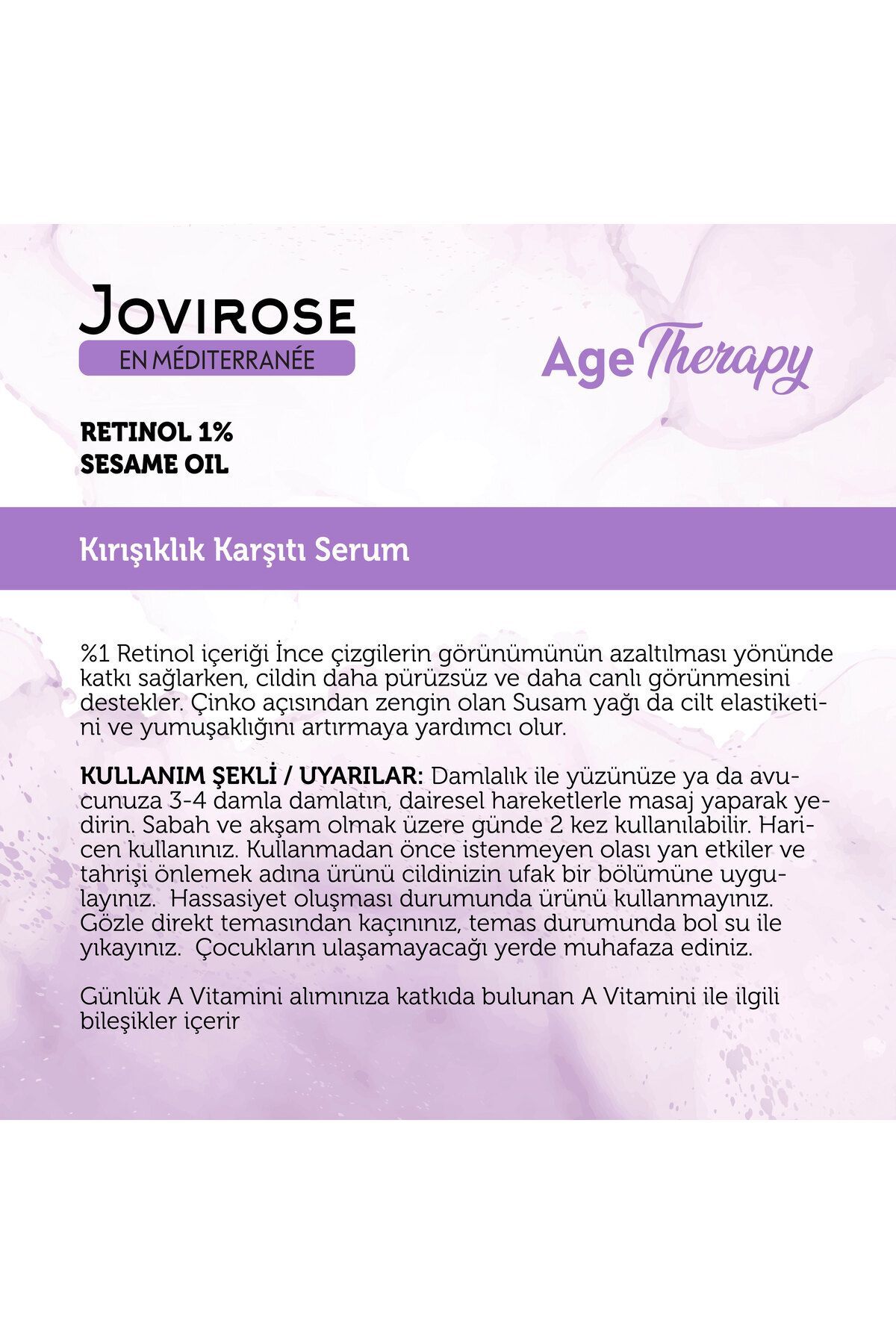 سرم پوست   Jovirose | 8.69302E+12 اورجینال - تصویر 2