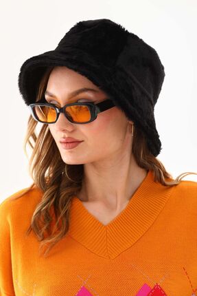 Ritagarcia Peluş Bucket Kova Şapka