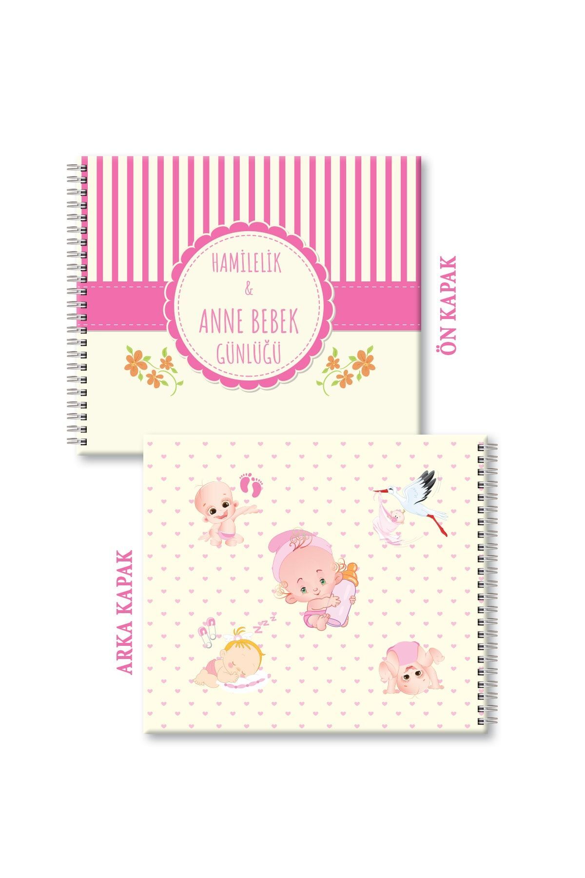 cabuk baskı Hamilelik Ve Anne Bebek Günlüğü - Bebek Anı Defteri Bebek Fotoğraf Çekim Etiketi fotoğrafı 2 (önizleme)