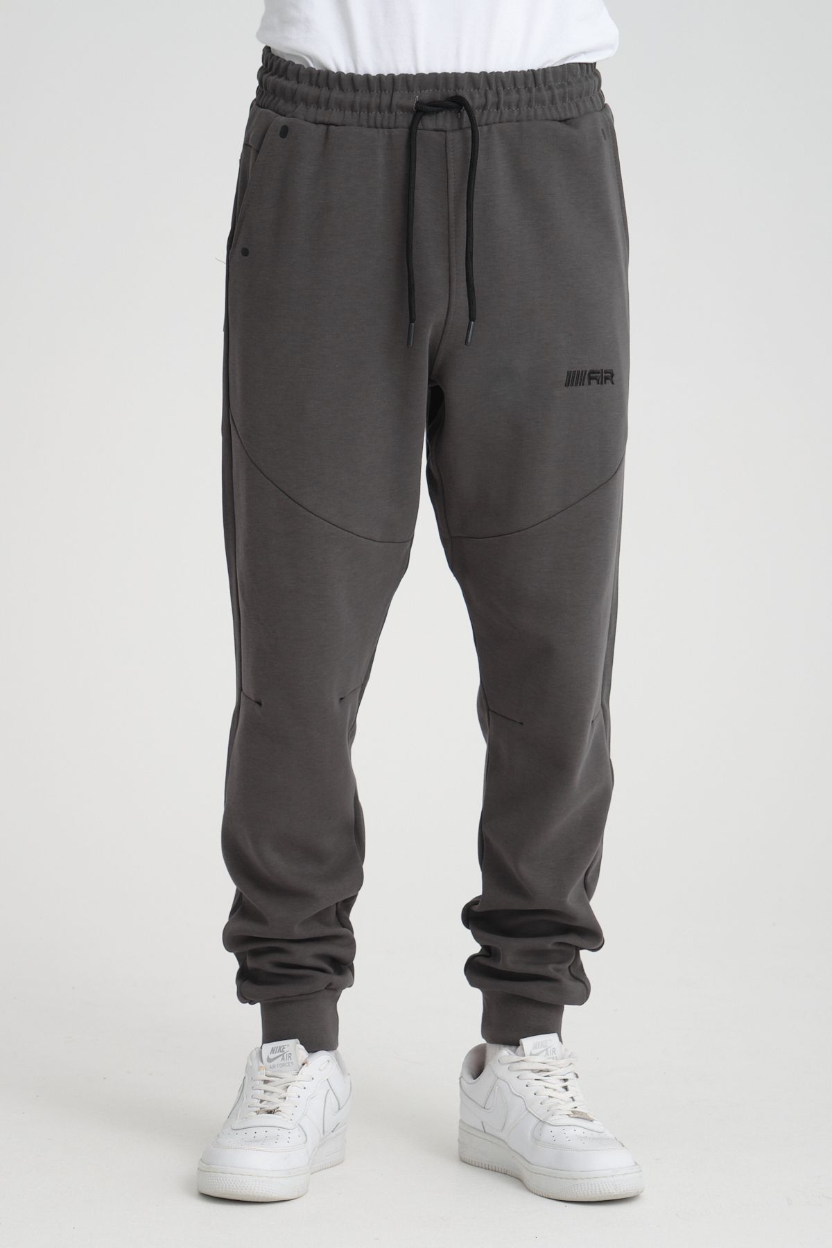 Tech Fleece Double Face Eşofman Alt Füme