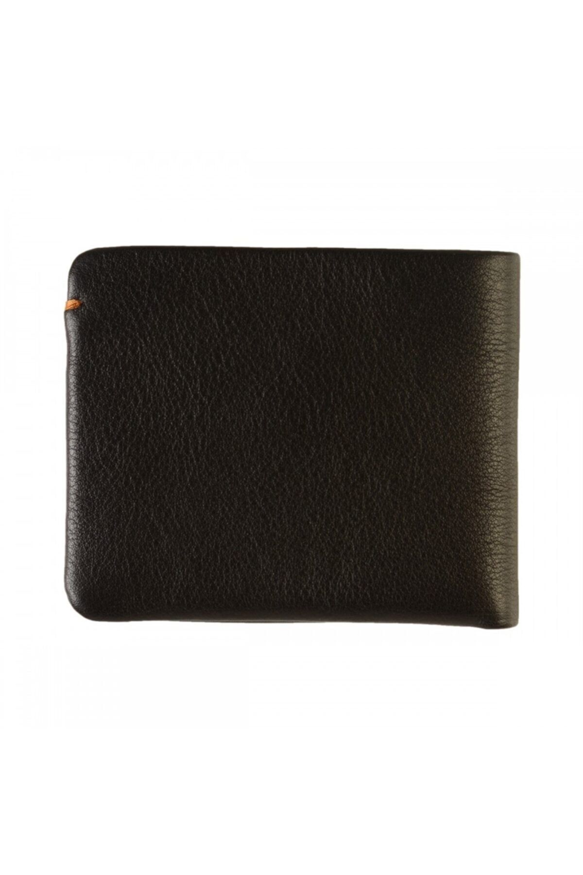 Deriderim-Brown Genuine Leather Men's Wallet with Snap Closure, Zipper and Card Section 3