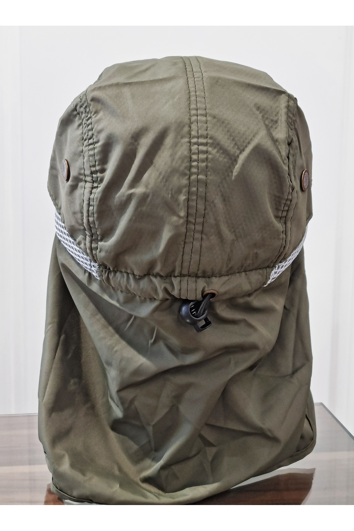 Özgöksu Şapka  UV Korumalı Yazlık Enselikli Şapka Arazi Şapkası Lejyoner Şapka - Görsel 3