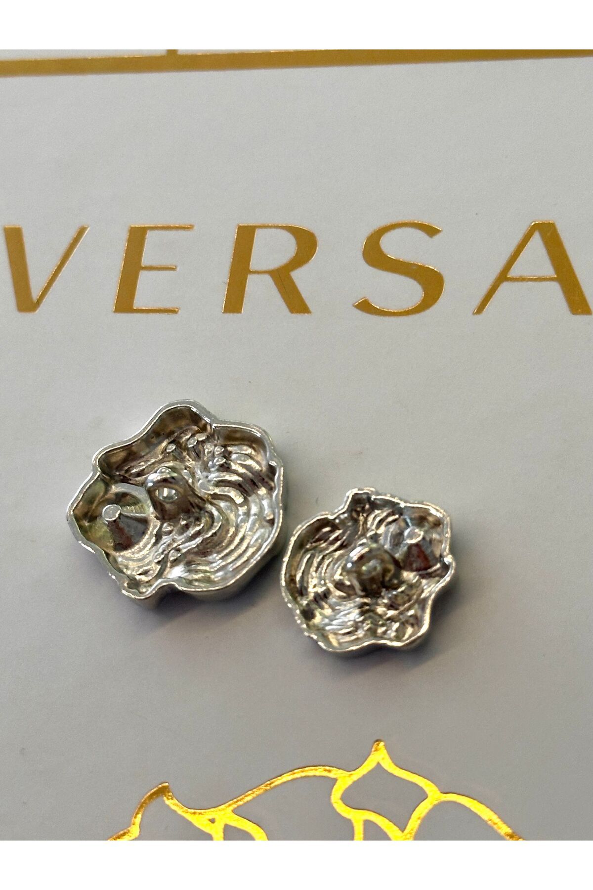 ODDA TASARIM ATÖLYESİ-Silver Blazer Jacket and Design Patterned Crystal Stone Set 5