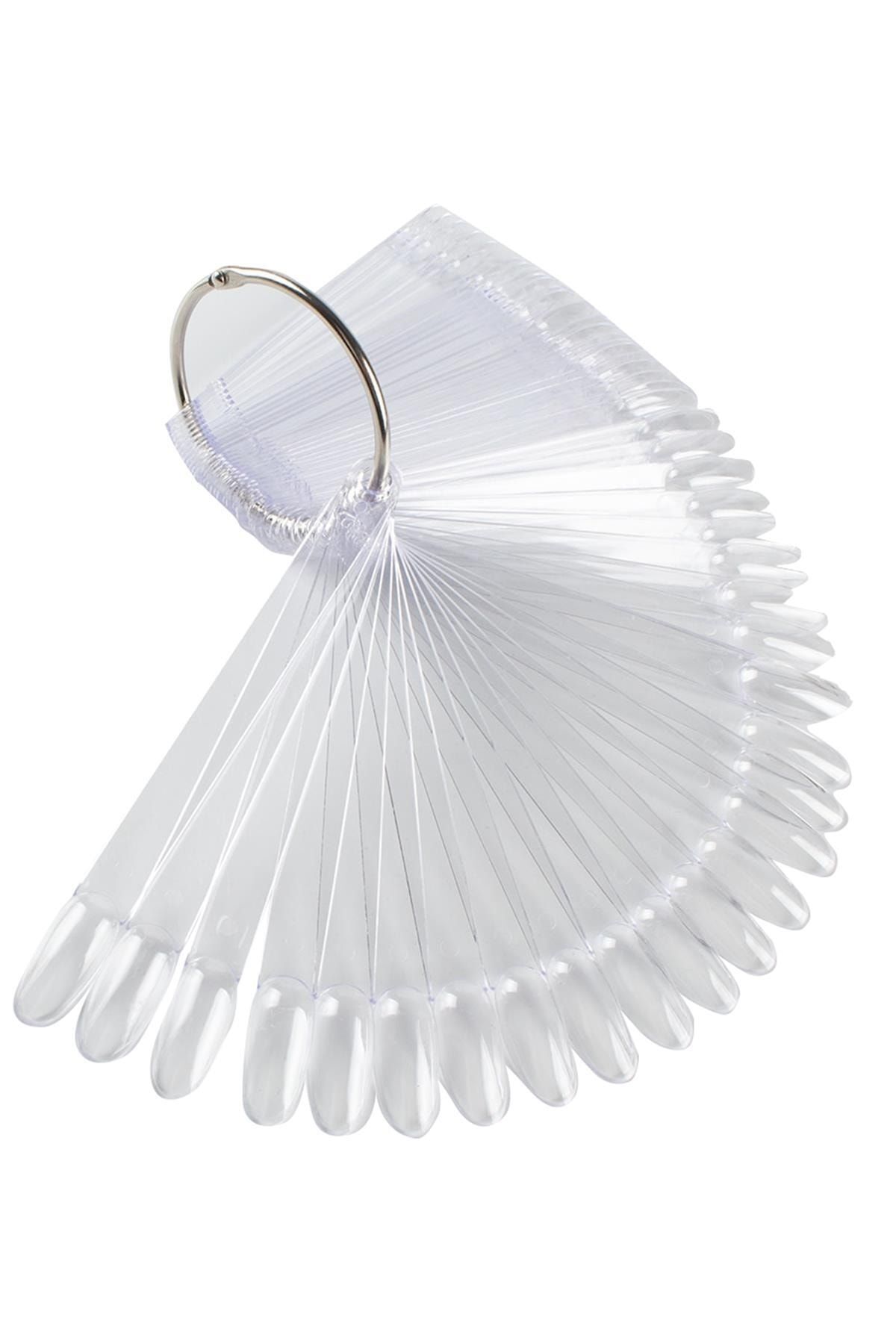 MOZIUR An-8 50'li Badem Anahtar Kartela - Şeffaf