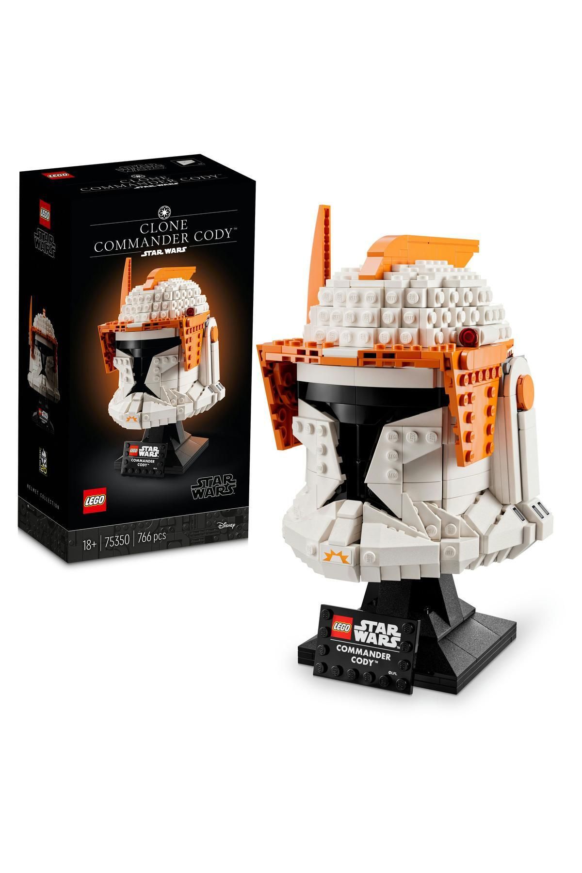 Шлем командира клонов Коди™ LEGO ® Star Wars™ 75350 — конструктор для взрослых (776 деталей)