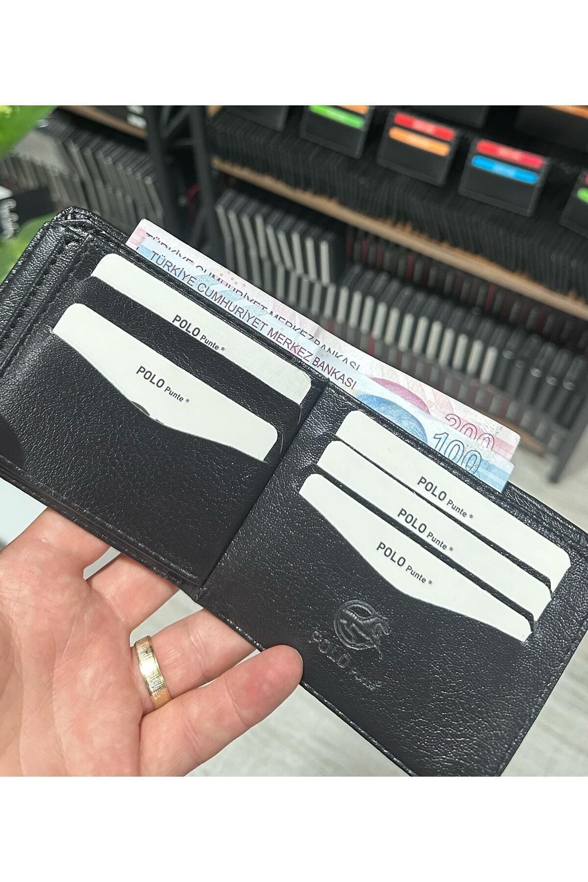 کیف پول مردانه مشکی Mevsim Deri | mvs-06 اورجینال - تصویر 5