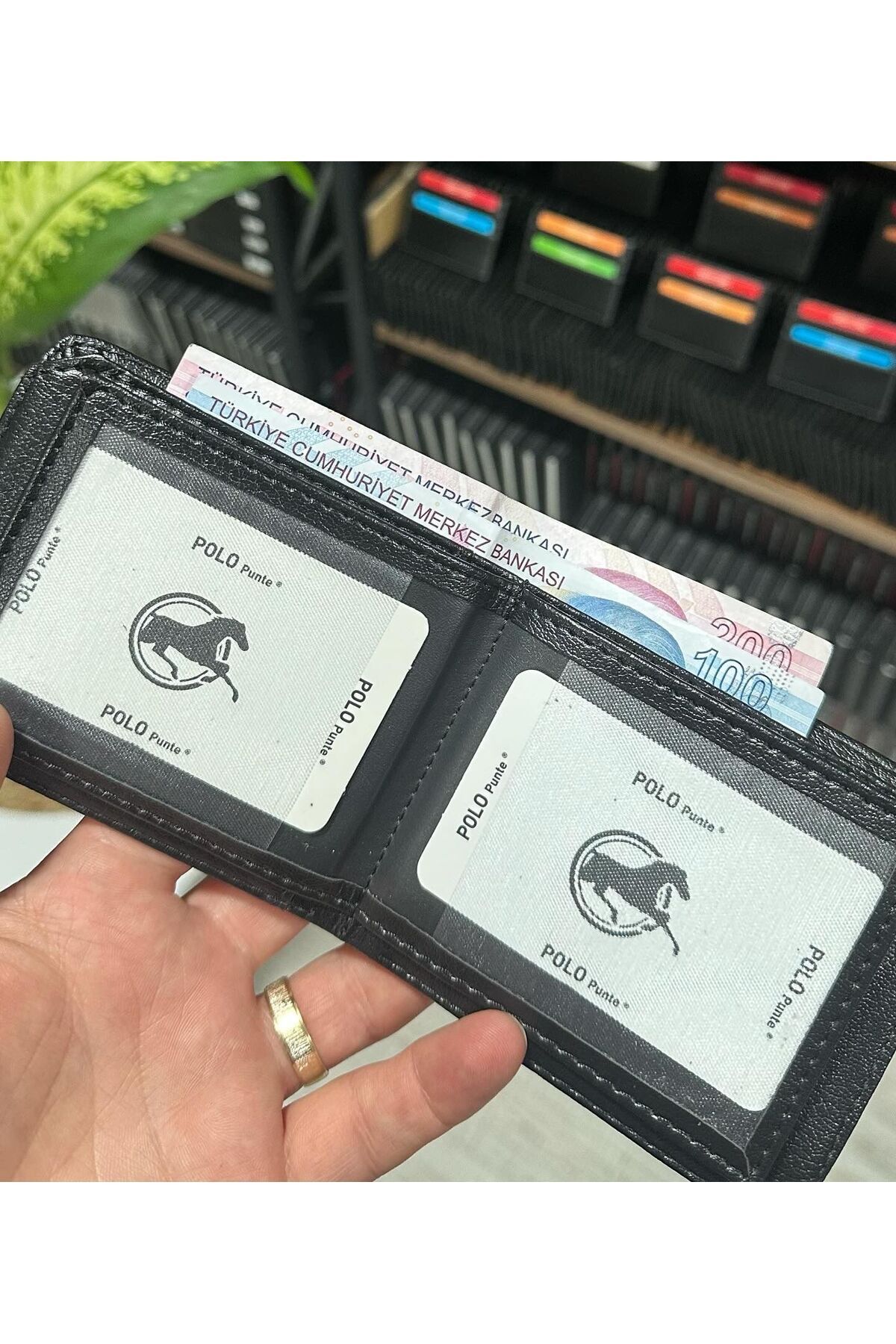 کیف پول مردانه مشکی Mevsim Deri | mvs-06 اورجینال - تصویر 4