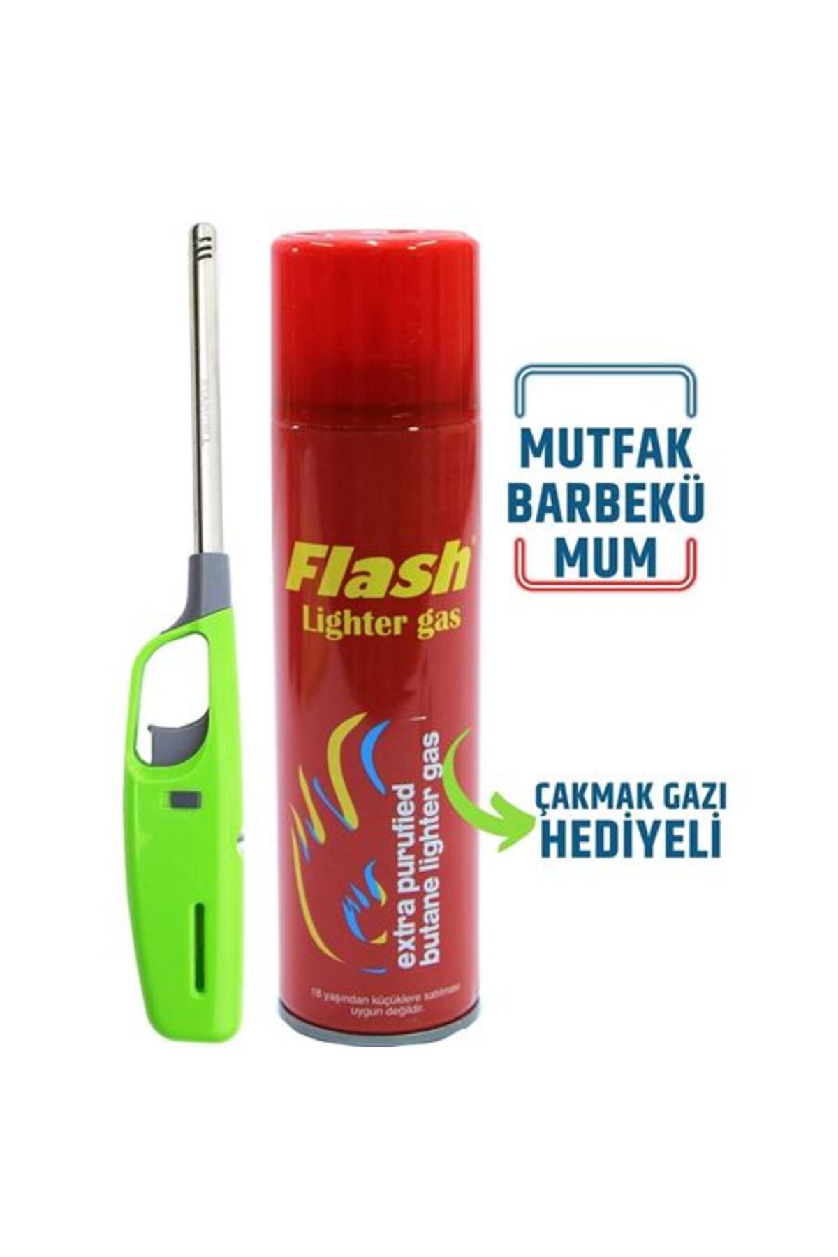Takaz Global Mutfak Barbekü Çakmağı + Gaz Seti 718409
