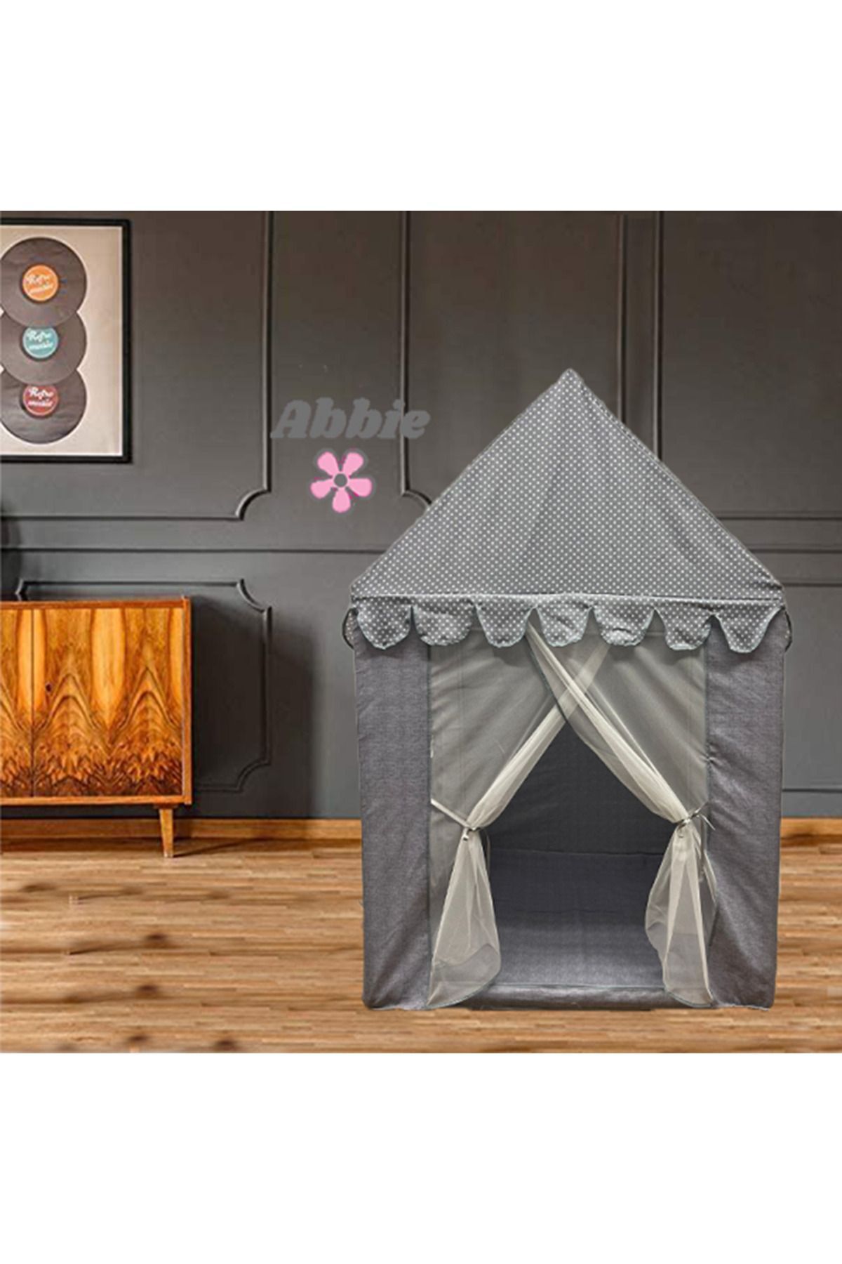Abbie Fashion XL RÜYA Oyun Çadırı GRİ bzi fotoğrafı 2 (önizleme)