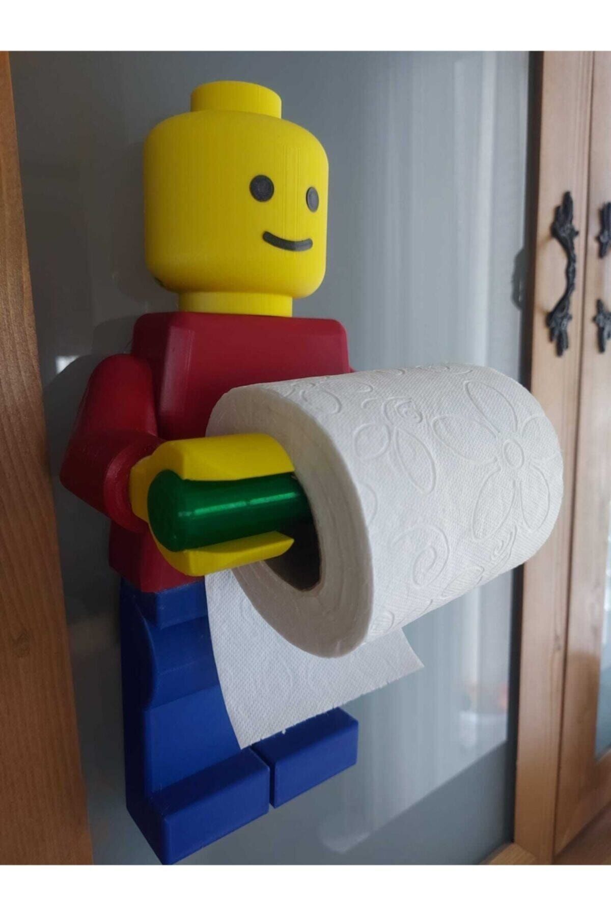 Lego toilet roll holder top
