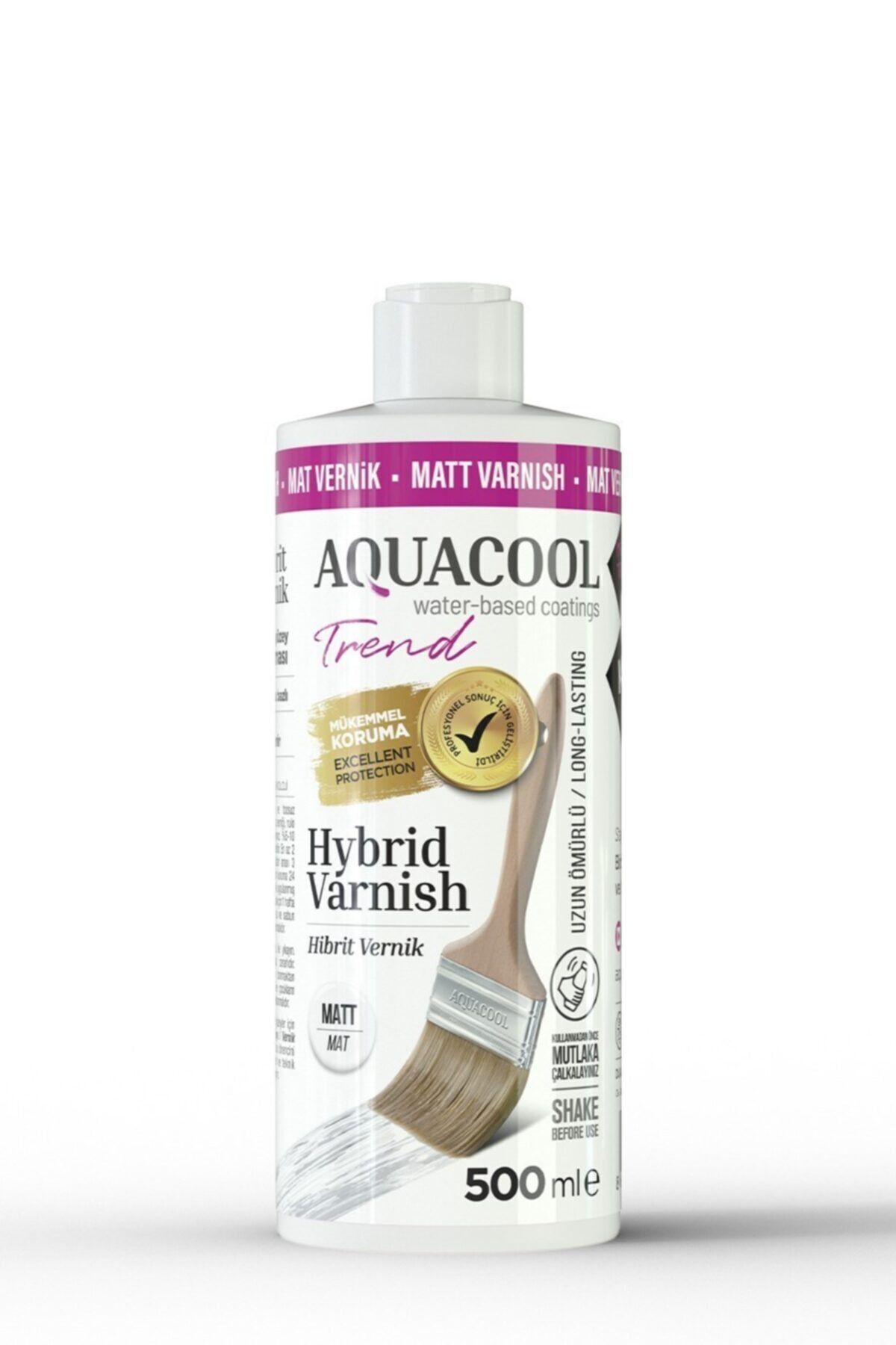 Aquacool Trend Hibrit Vernik Mat 500ml
