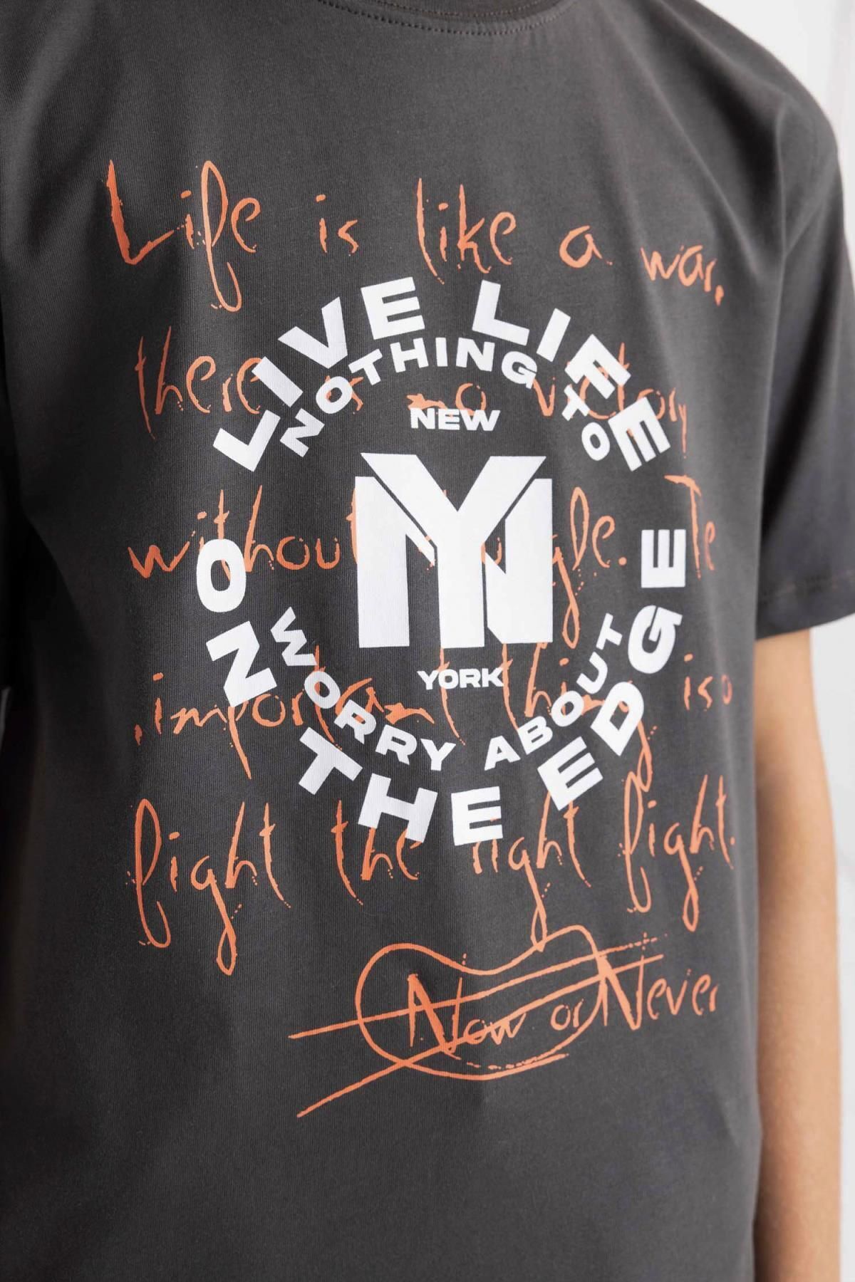 تیشرت پسرانه دفاکتو Defacto اورجینال پسرانه کد کالا D0397A824HS - تصویر 4