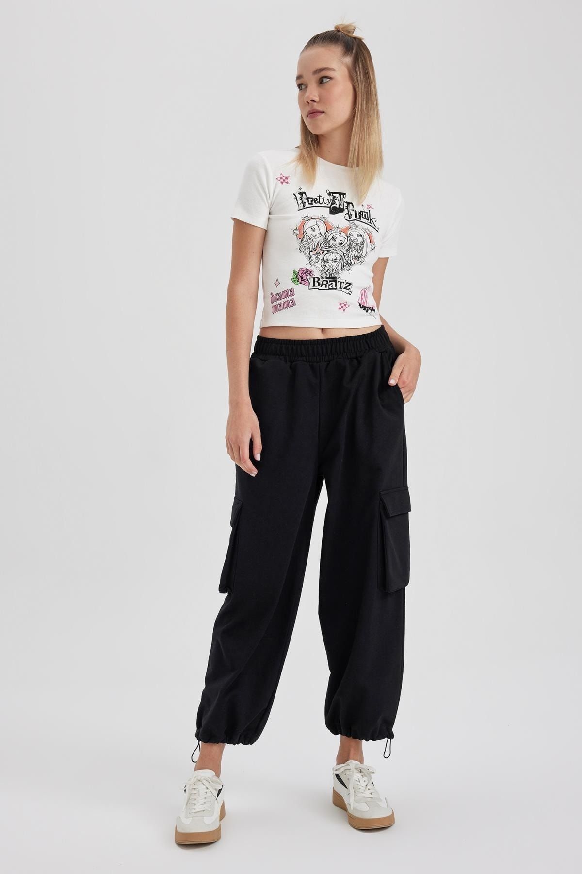 DeFacto-Thin Fabric Cool Jogger Sweatpants - A7616ax23sm 3