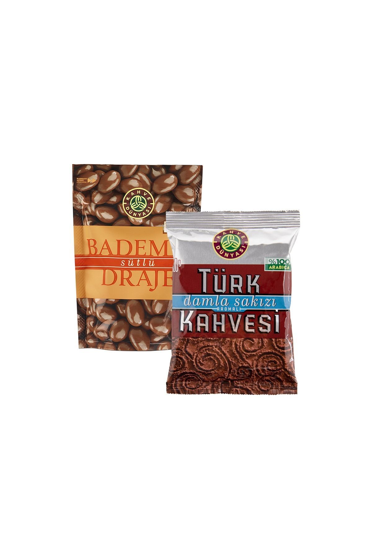 Kahve Dünyası Bademli Draje Ve Damla Sakızlı Türk Kahvesi 8680562149038