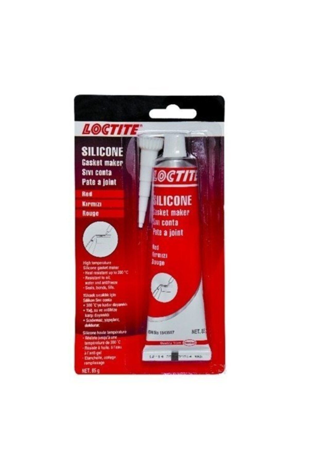Locite Heat Resistant Gasket Maker Red Liquid Gasket 70ml