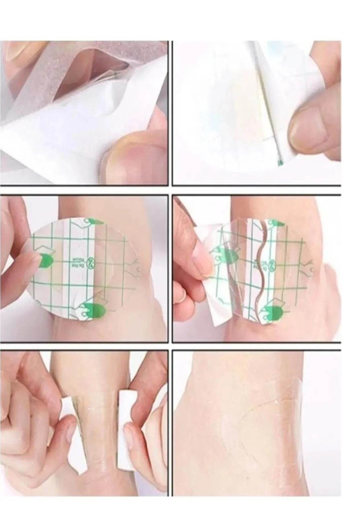 BİTERSE 10 Adet Su Geçirmez Kulak Koruyucu Yapışkanlı Bant Seti fotoğrafı 4 (önizleme)