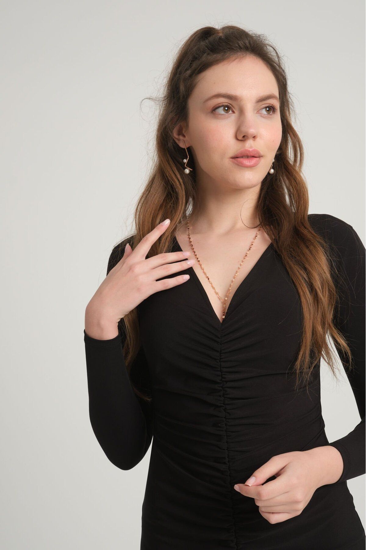 Sumain Design Gümüş Pullu Kolye