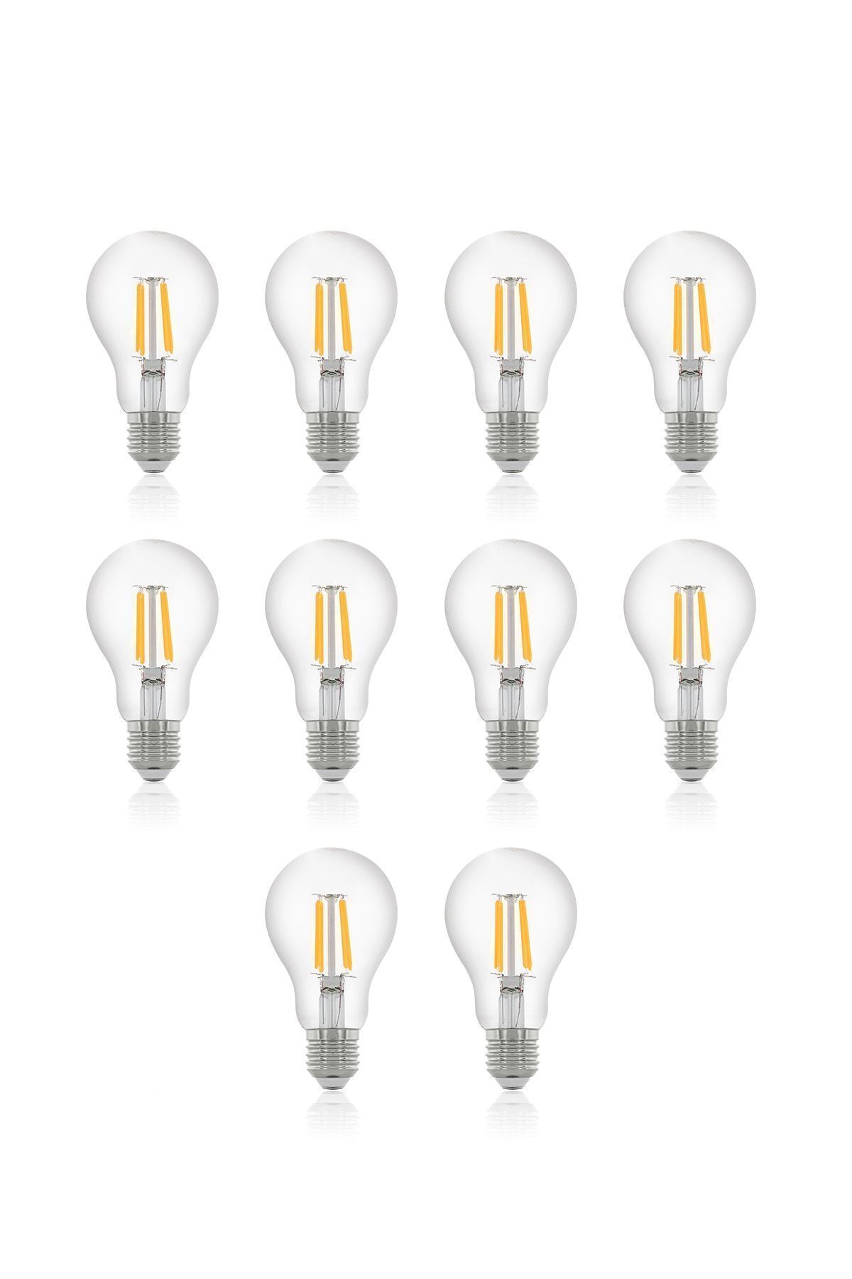 4w 220v E27 Rustik A60 Led Ampul A60-4 10'lu Paket