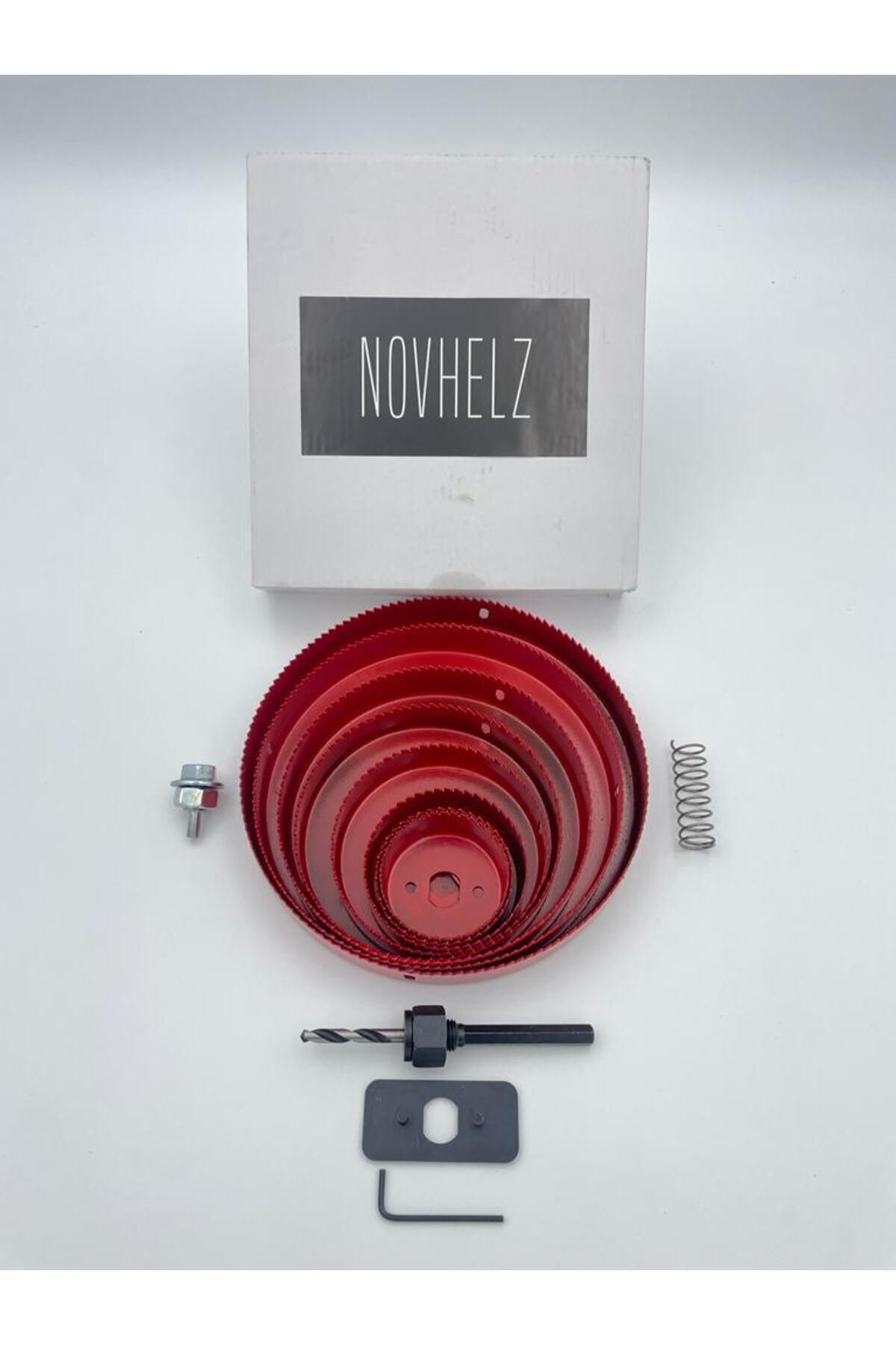 Novhelz 8 Parça Panç Seti 60 Mm - 200 Mm