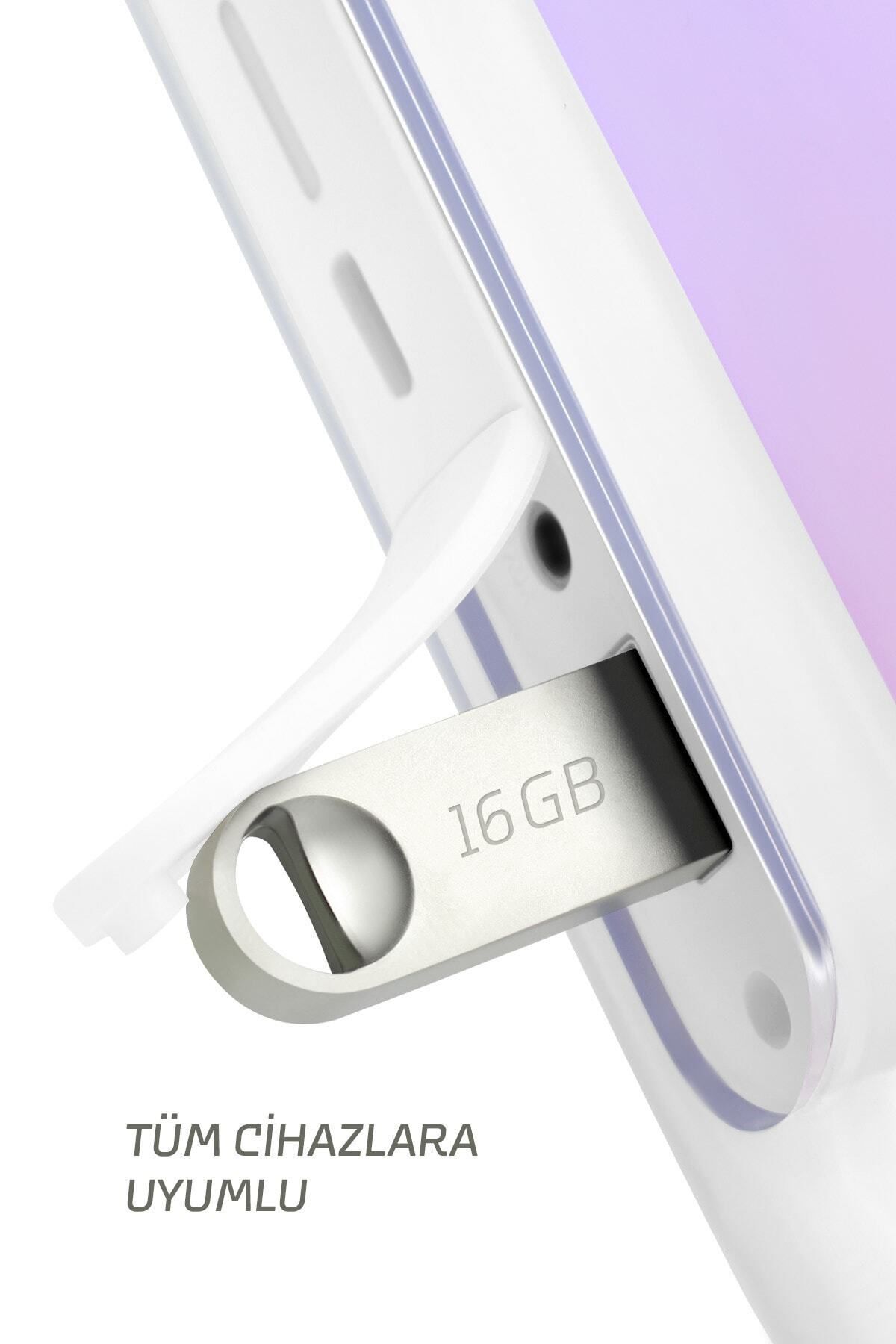 Maxron-16 GB Flash Memory Metal Body Secure USB Memory Data Traveler 2